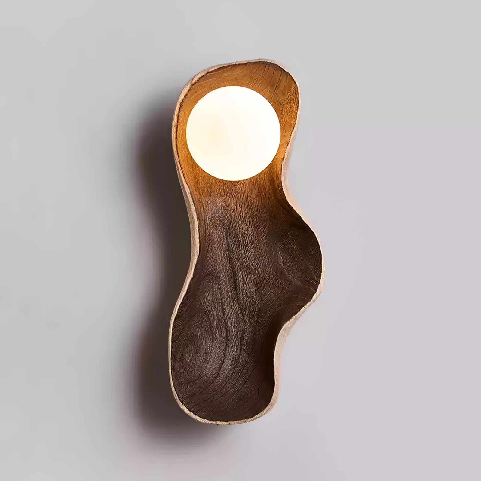 Hescio Wooden Wall Light
