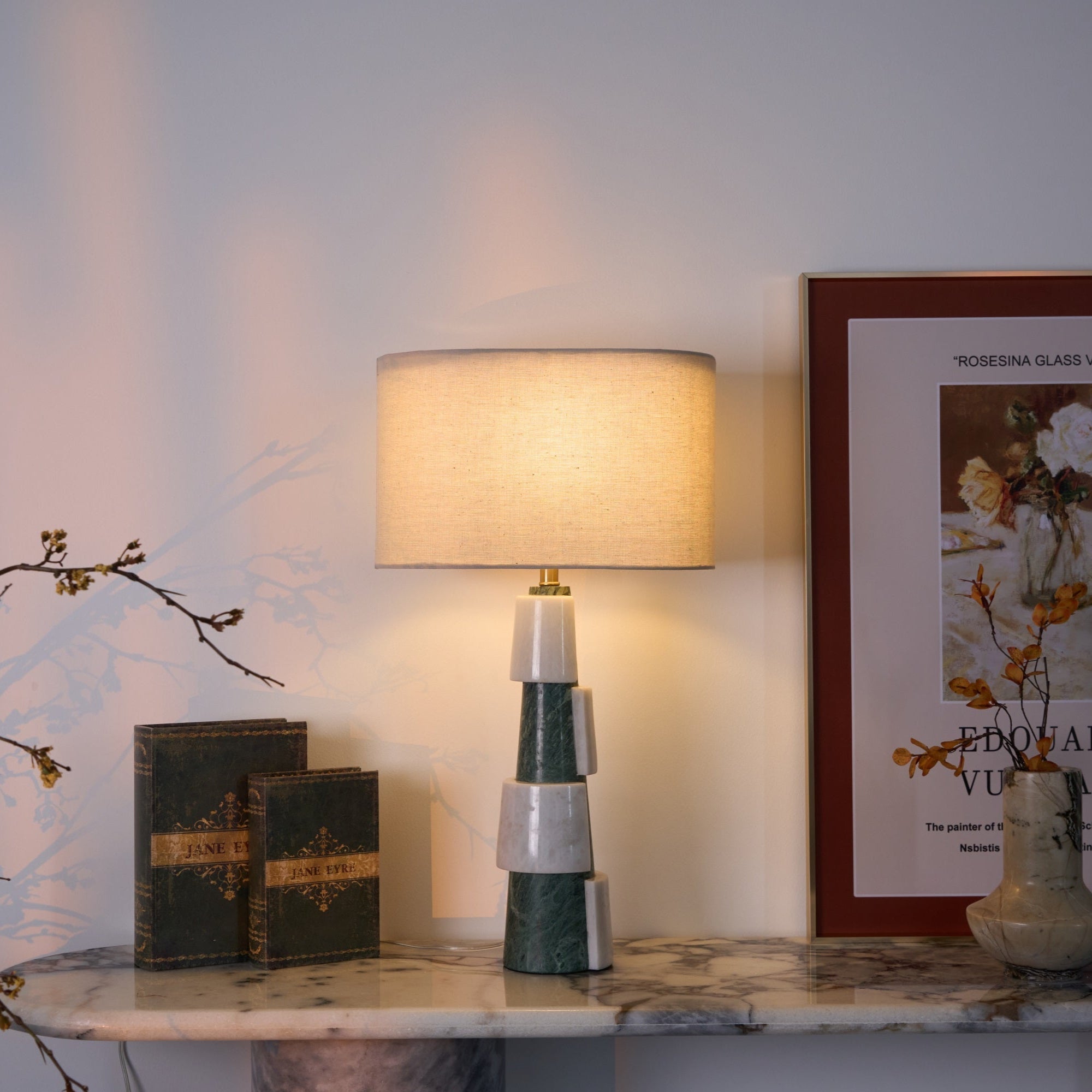 Descumo Marble Table Lamp