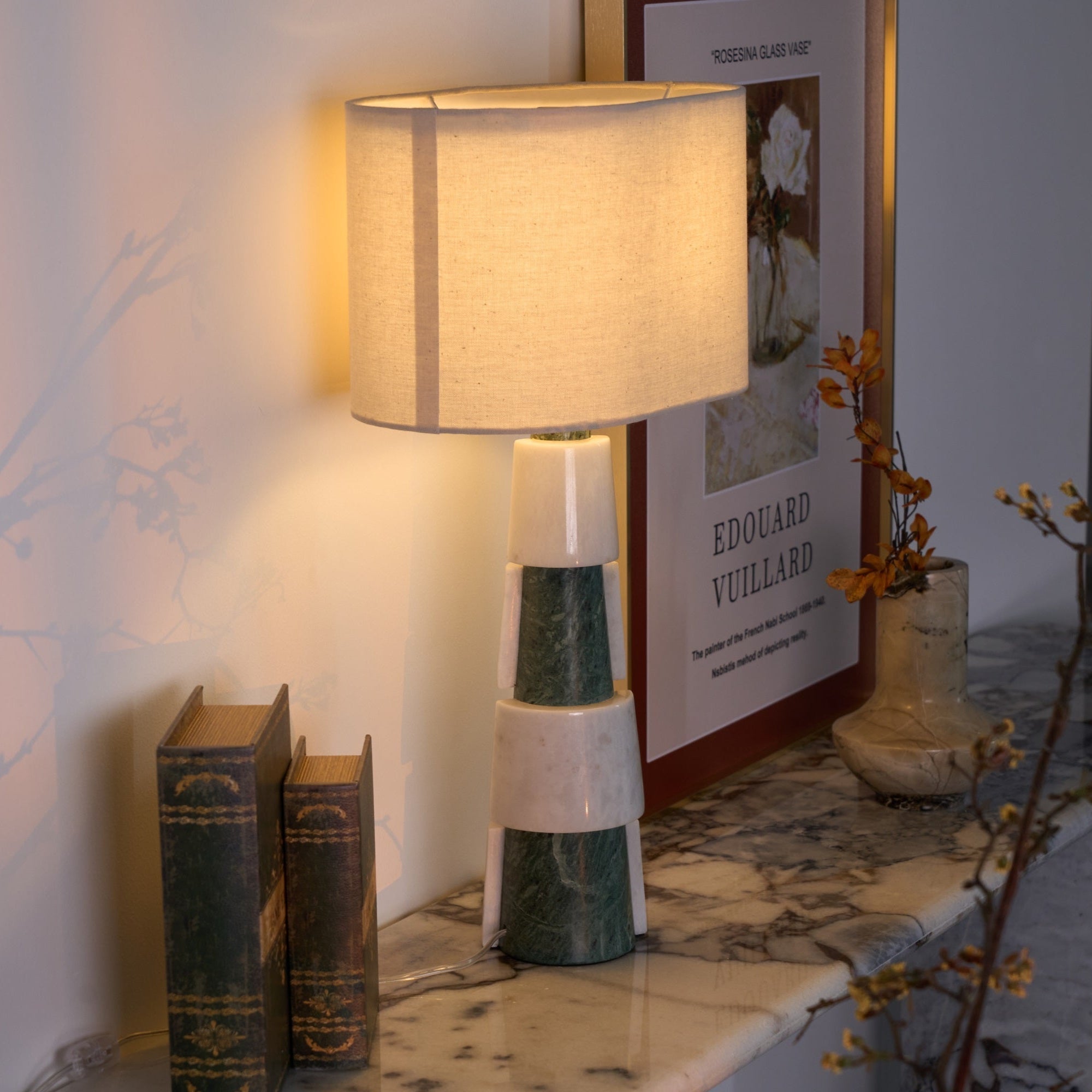 Descumo Marble Table Lamp