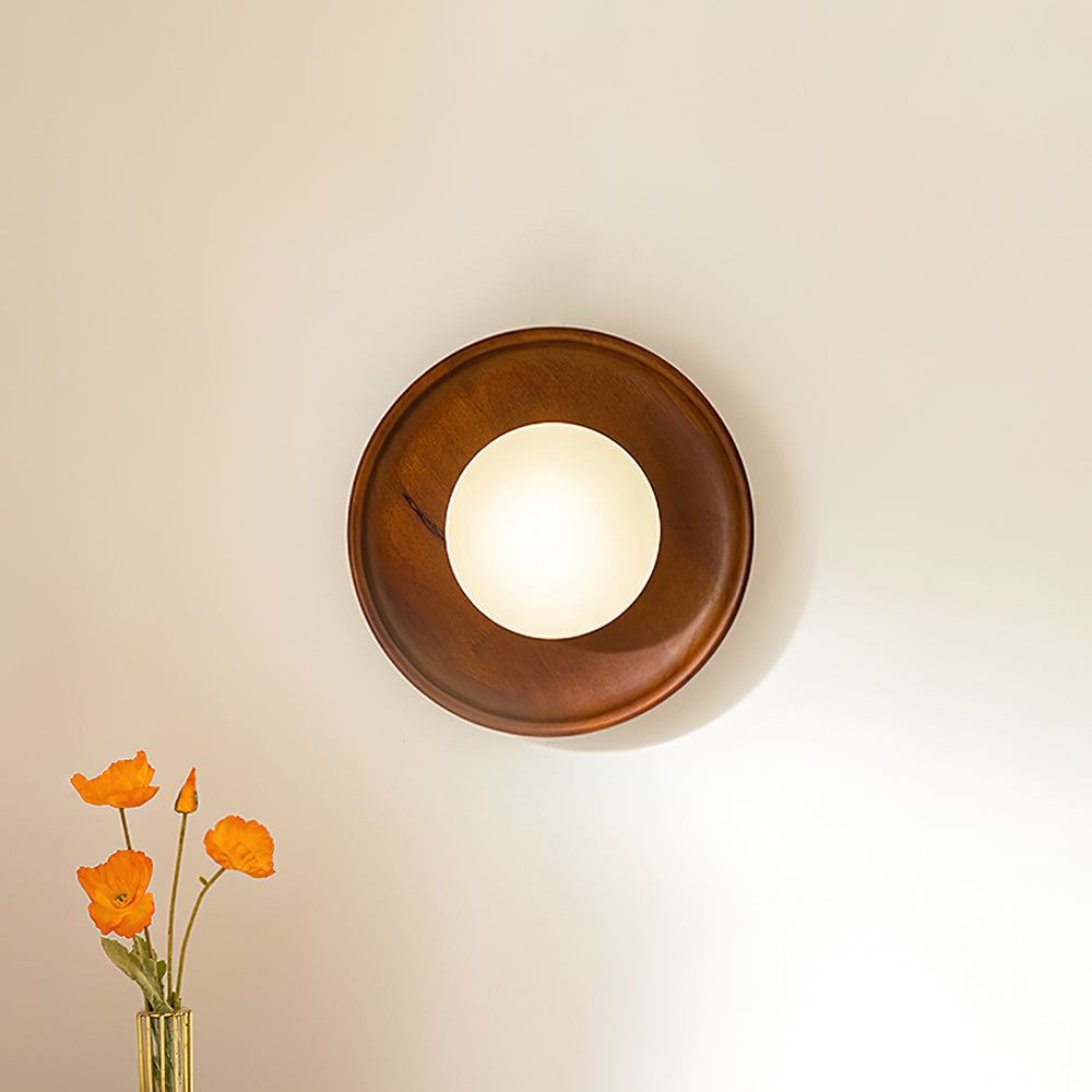 Wylcor Wooden Wall Light