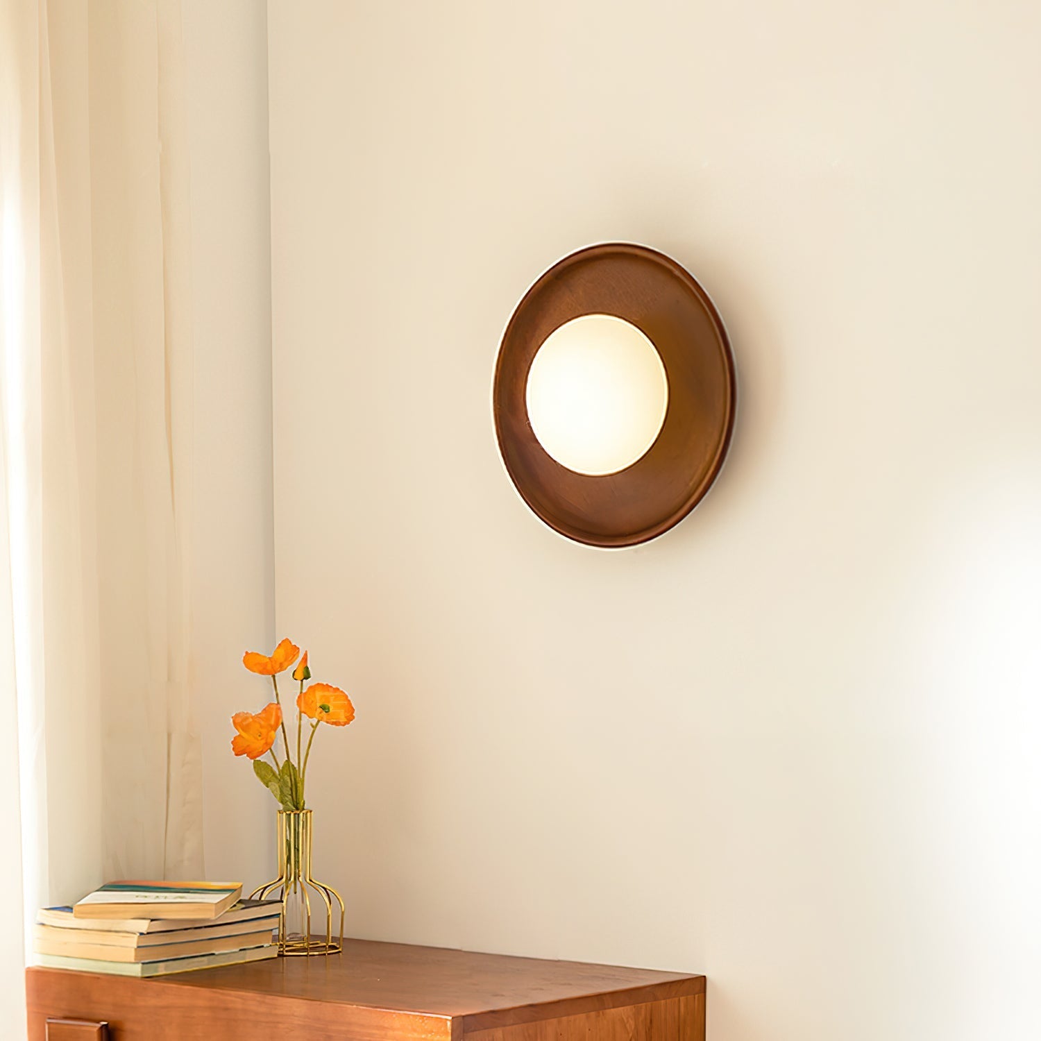 Wylcor Wooden Wall Light