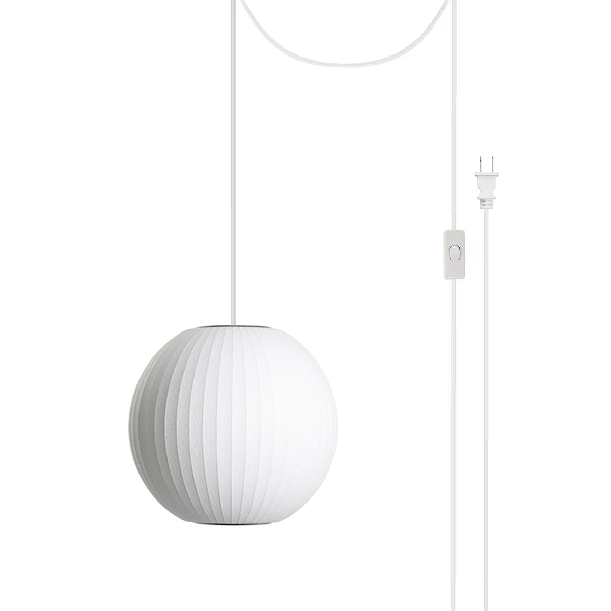 Paxa Bubble Plug In Pendant Light