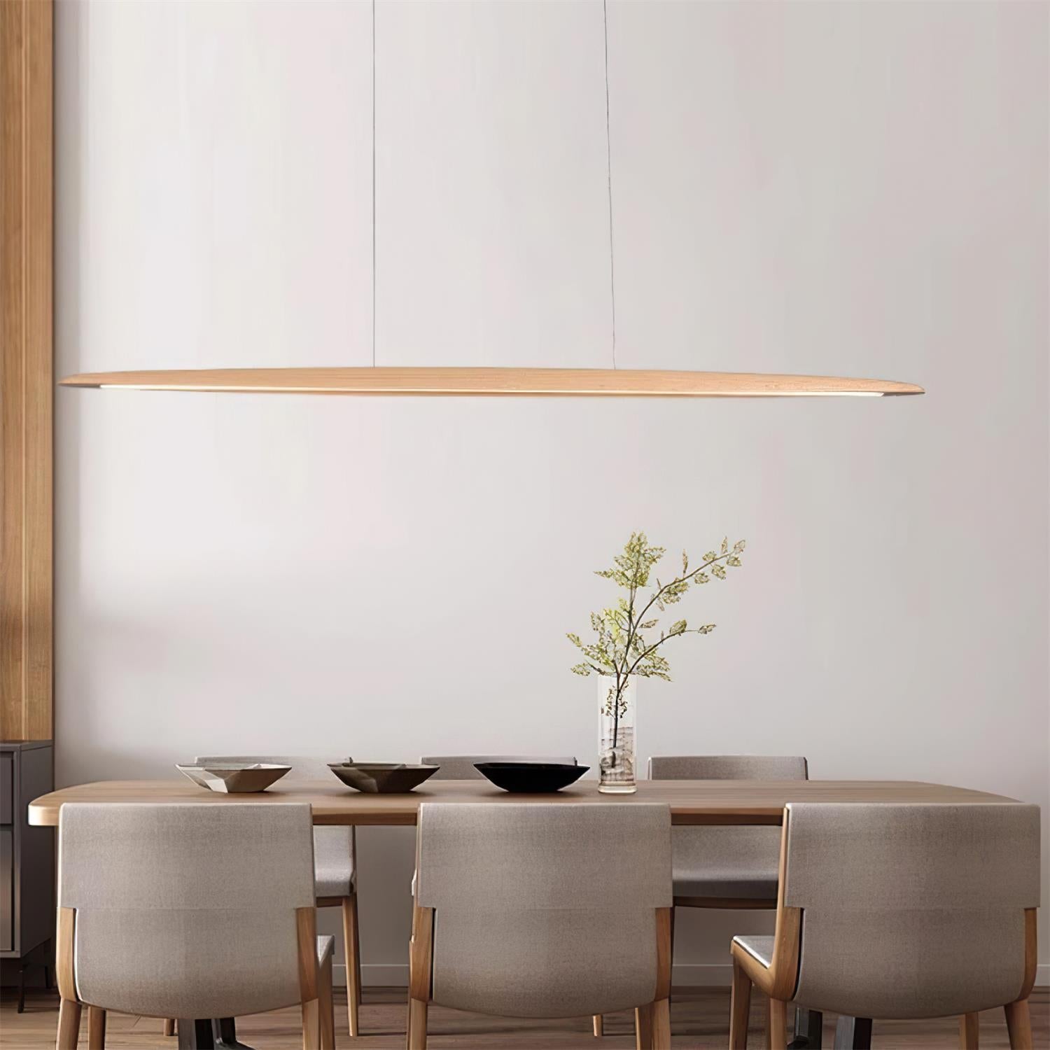 Esaso Japandi Wooden Pendant Light