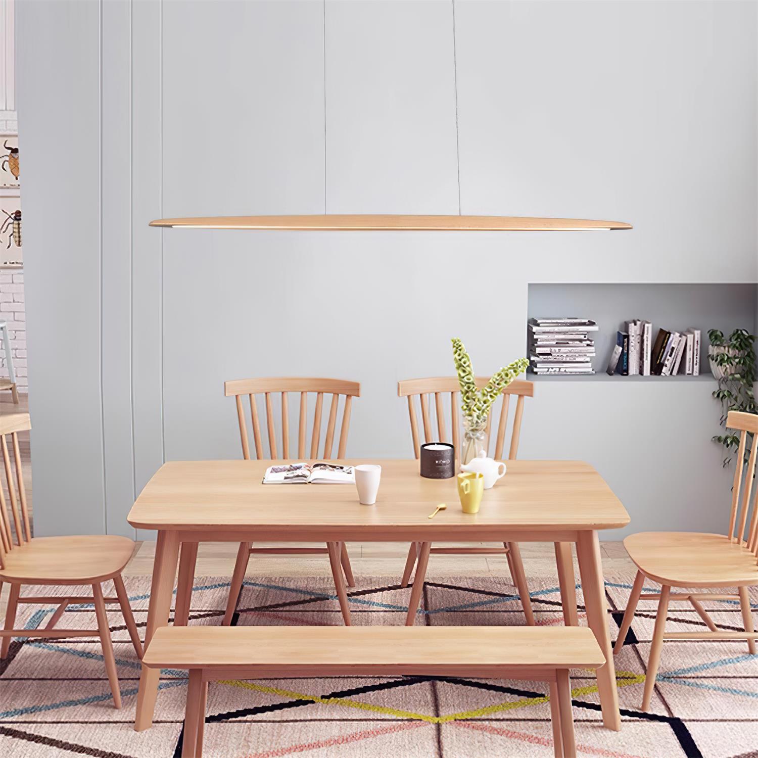 Esaso Japandi Wooden Pendant Light