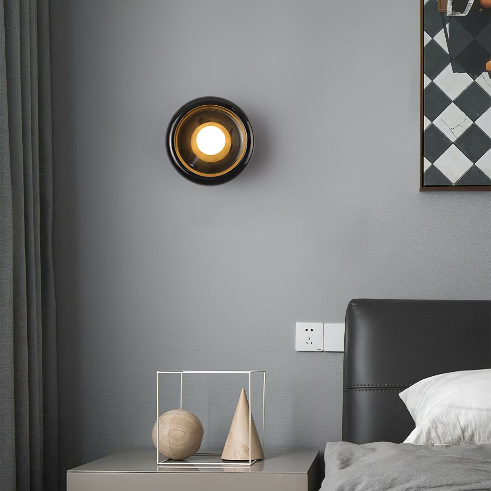 Jeda Marble Wall Light
