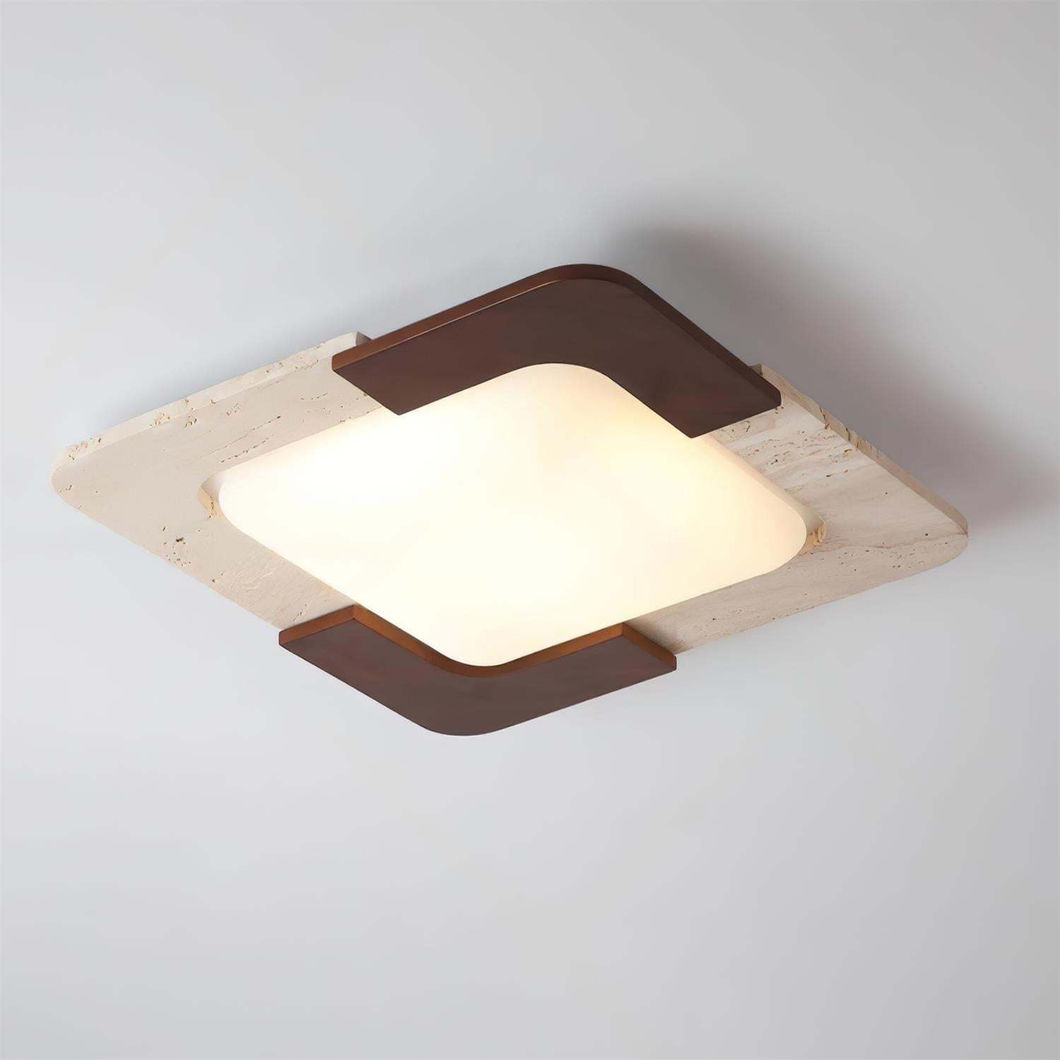 Lareca Natural Stone Ceiling Light