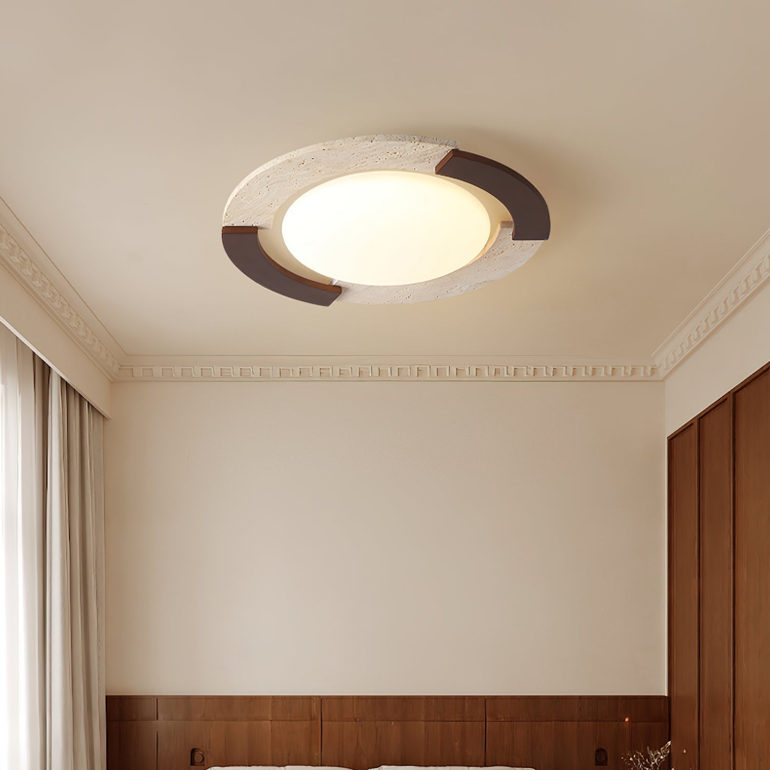 Lareca Natural Stone Ceiling Light