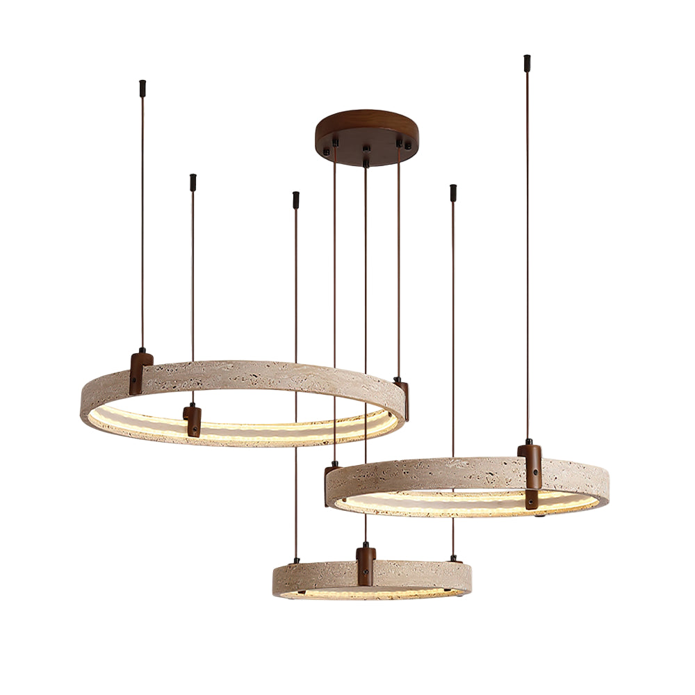 Ecolaze Natural Stone Pendant Light