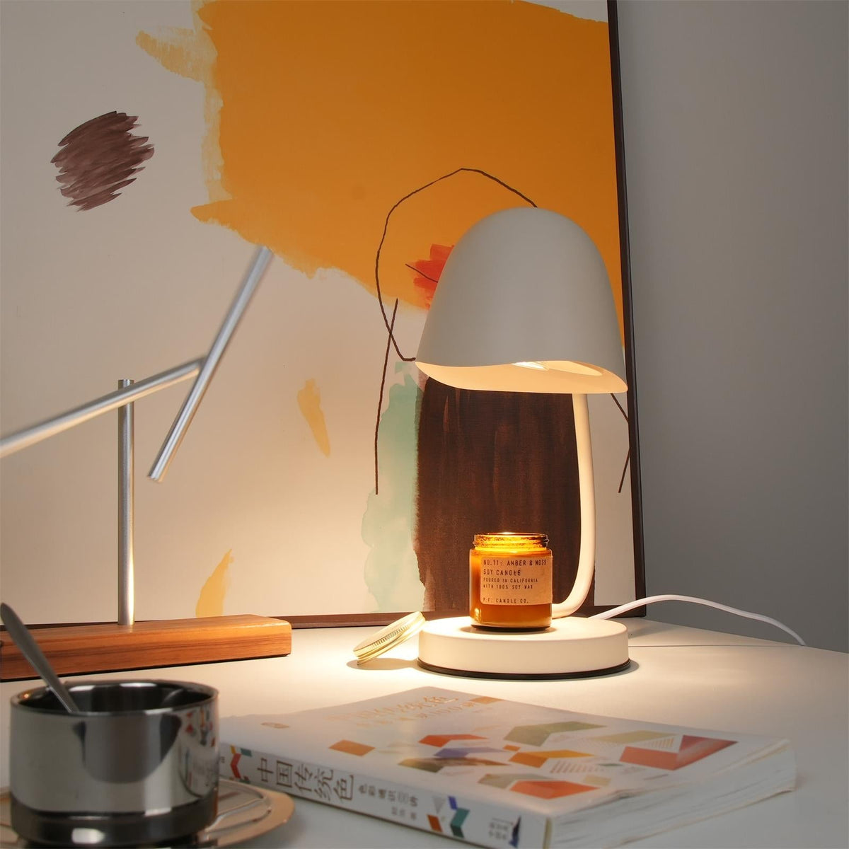 Dunan Candle Warmer Table Lamp