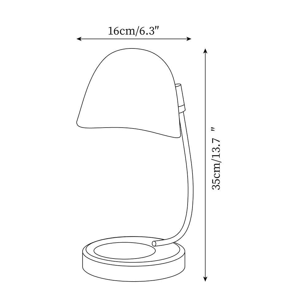 Dunan Candle Warmer Table Lamp