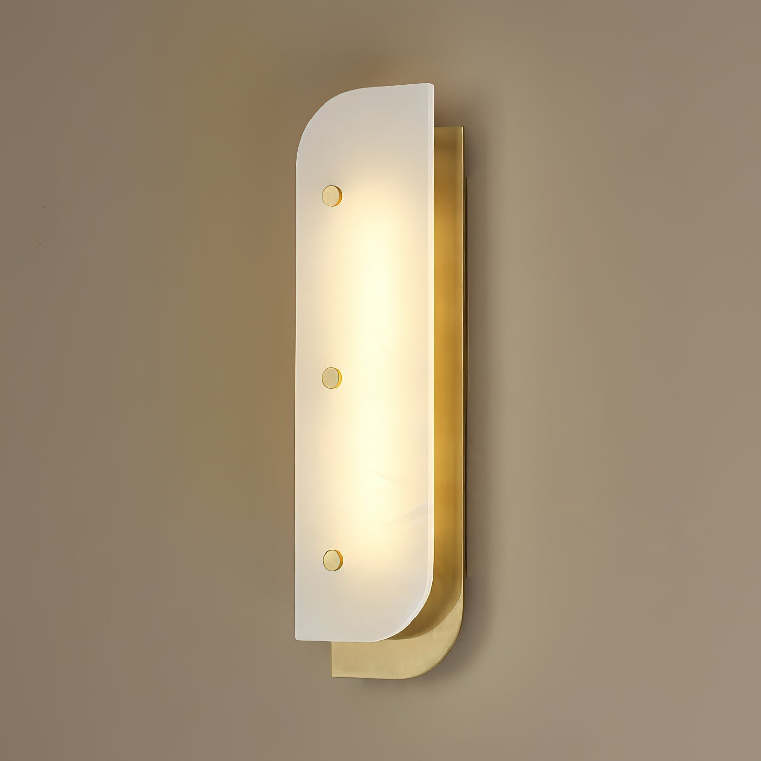 Meloriv Alabaster Wall Light