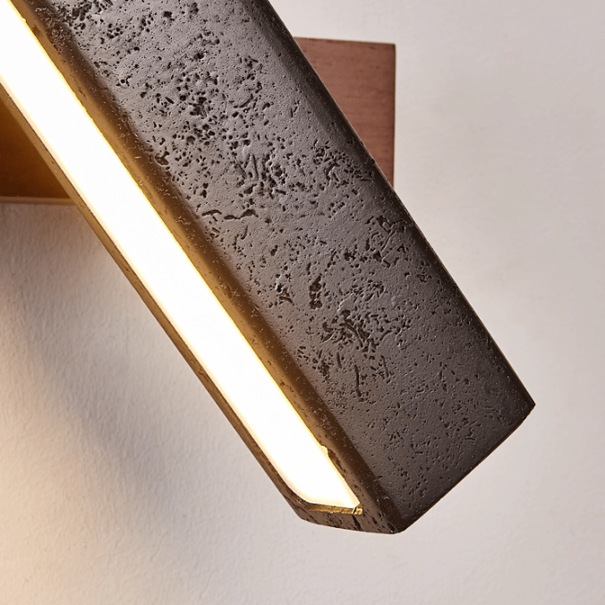 Malesa Natural Stone Wall Light