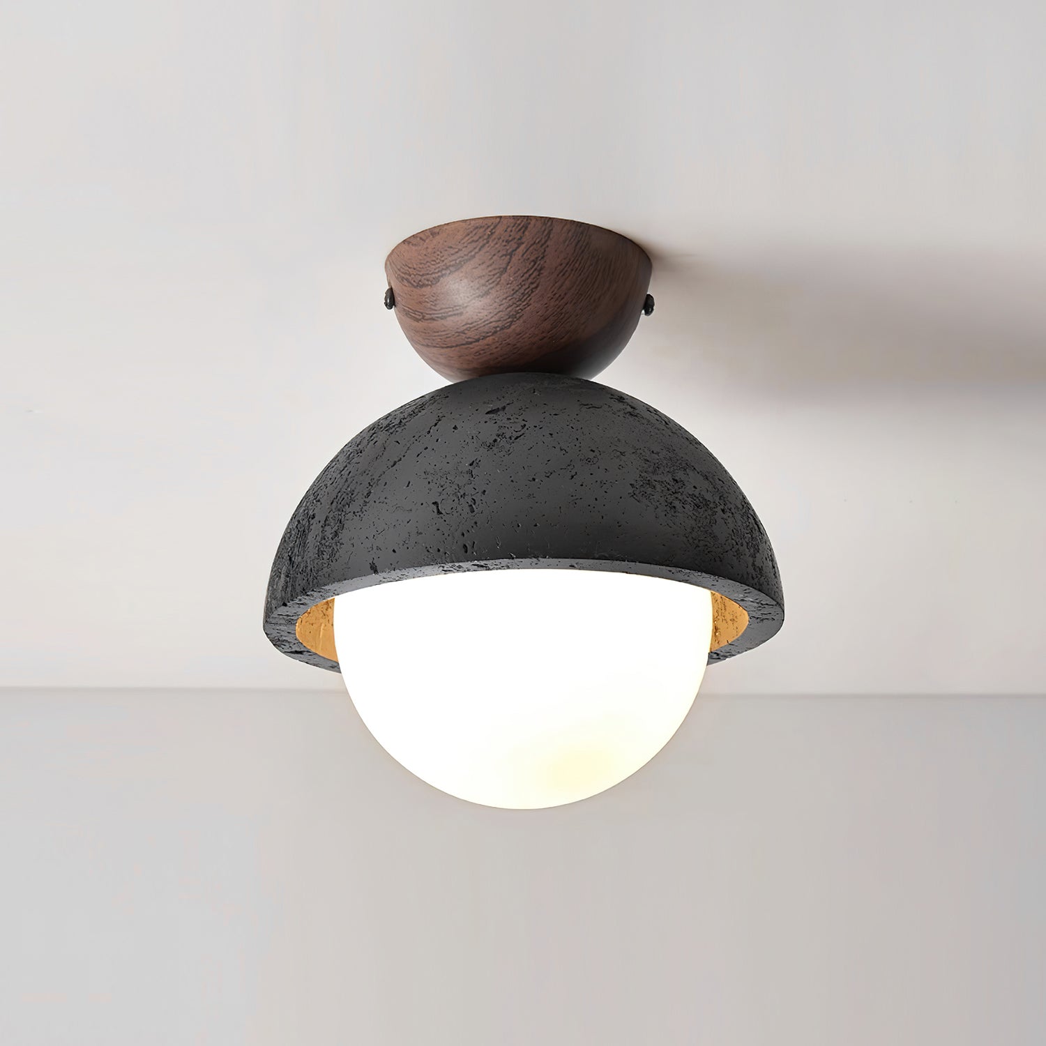 Maspo Natural Stone Ceiling Light
