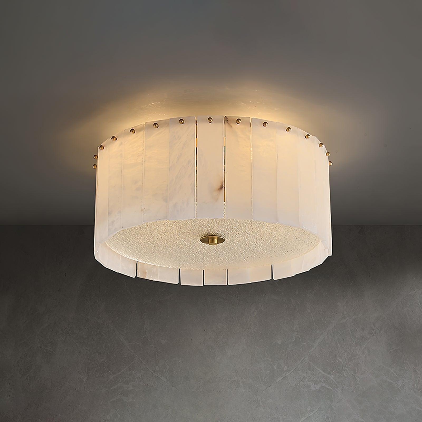 Elysia Alabaster Ceiling Light