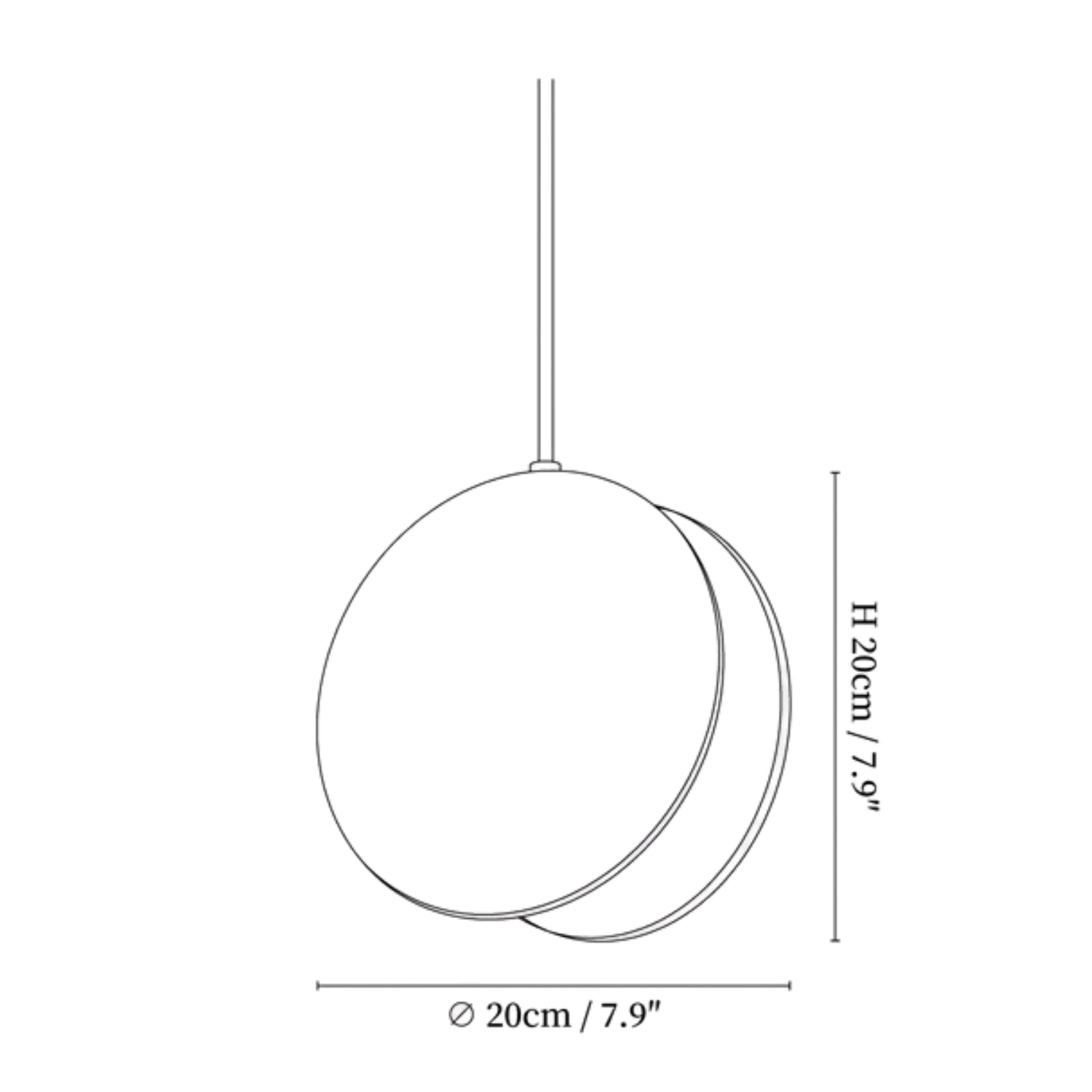 Melosi Natural Stone Pendant Light