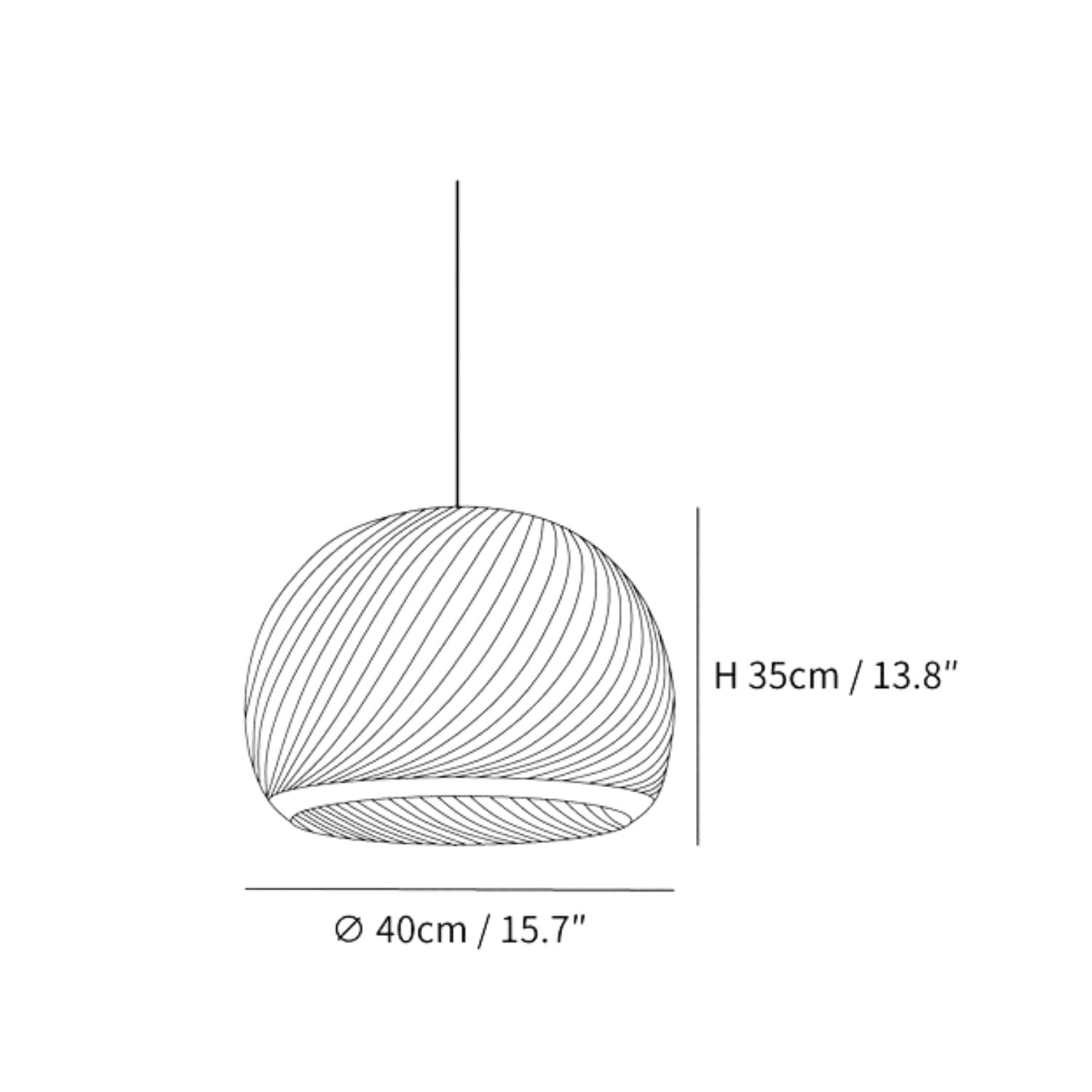 Auroze Wooden Pendant Light