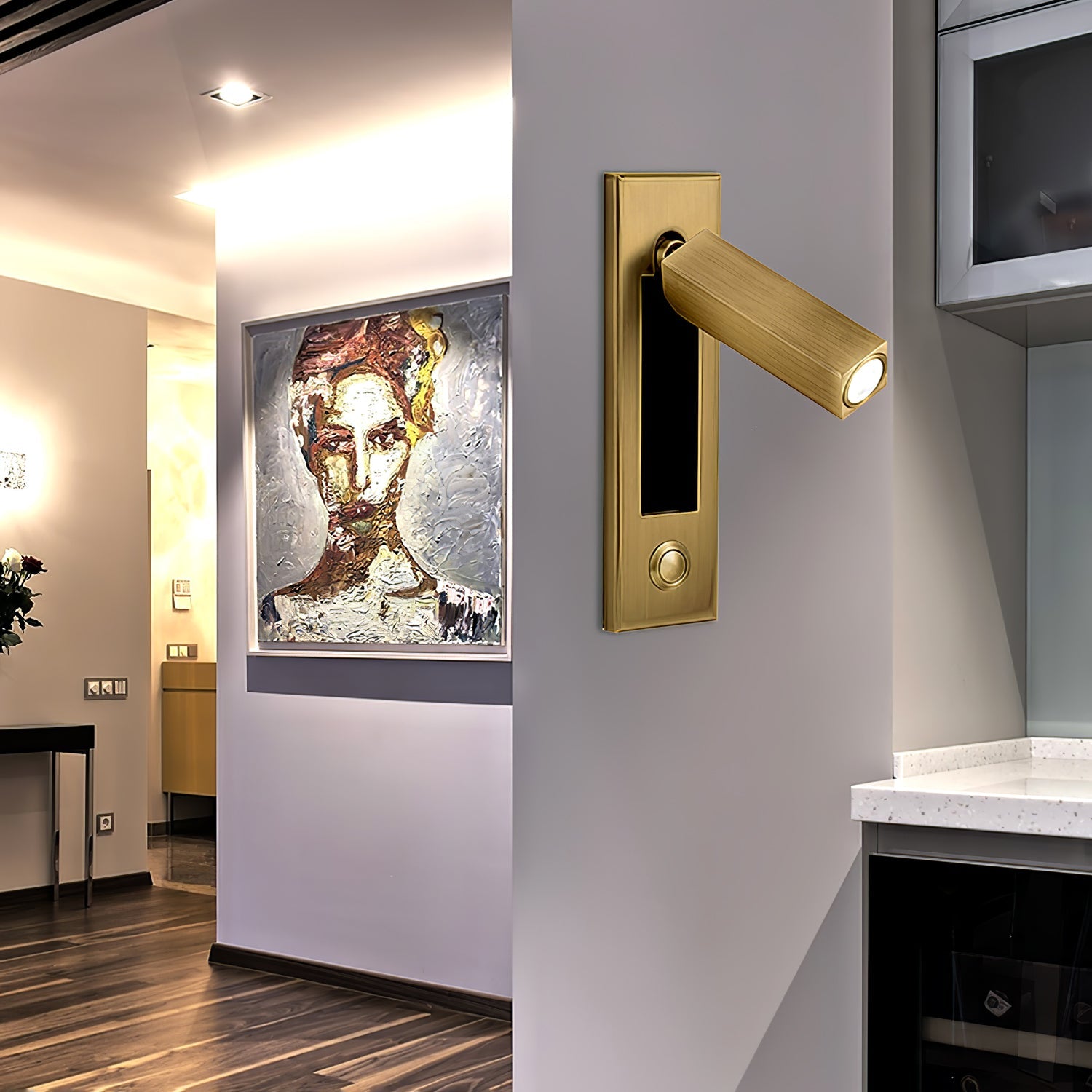 Cenvaburn Recessed Wall Light