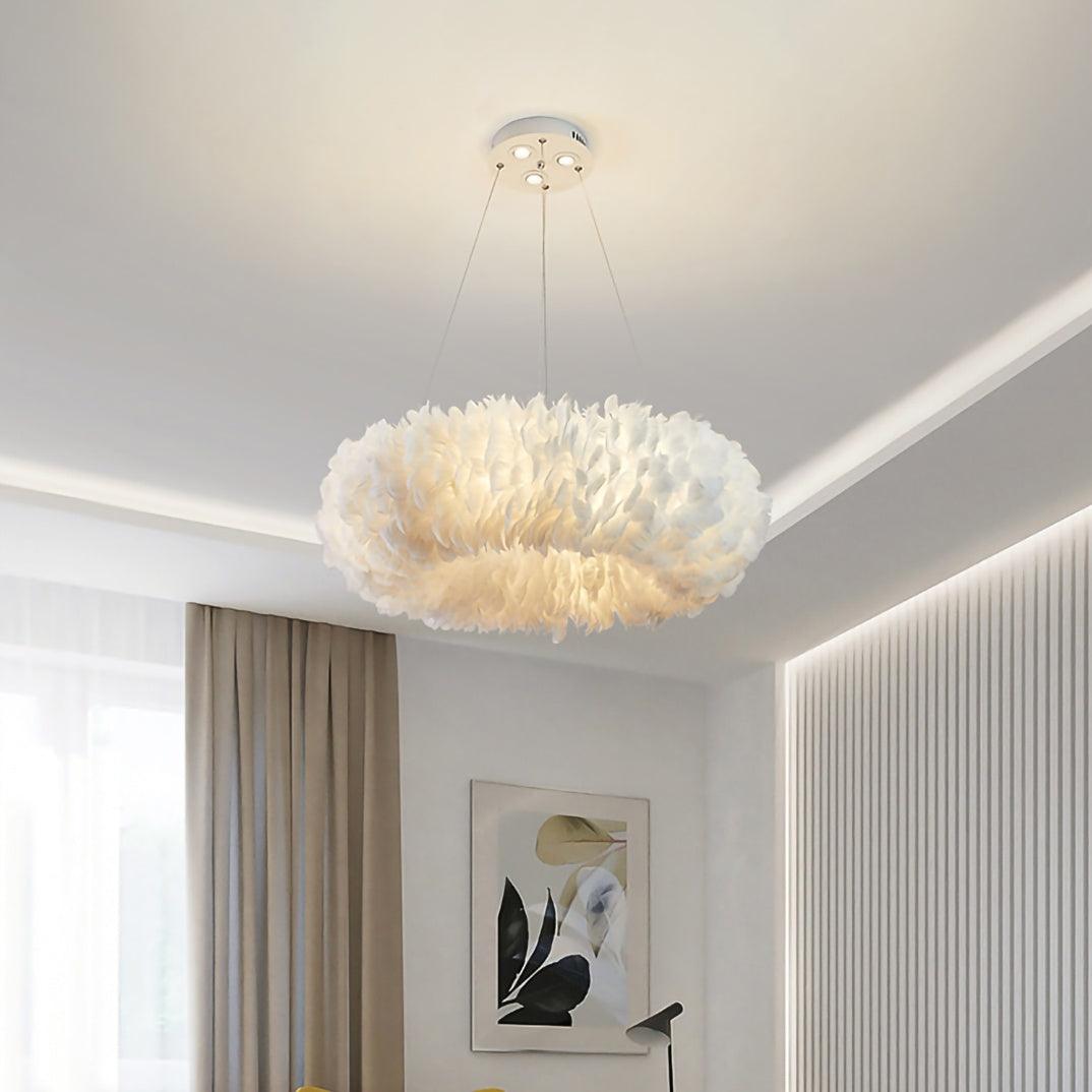 Lumara Feather Pendant Light