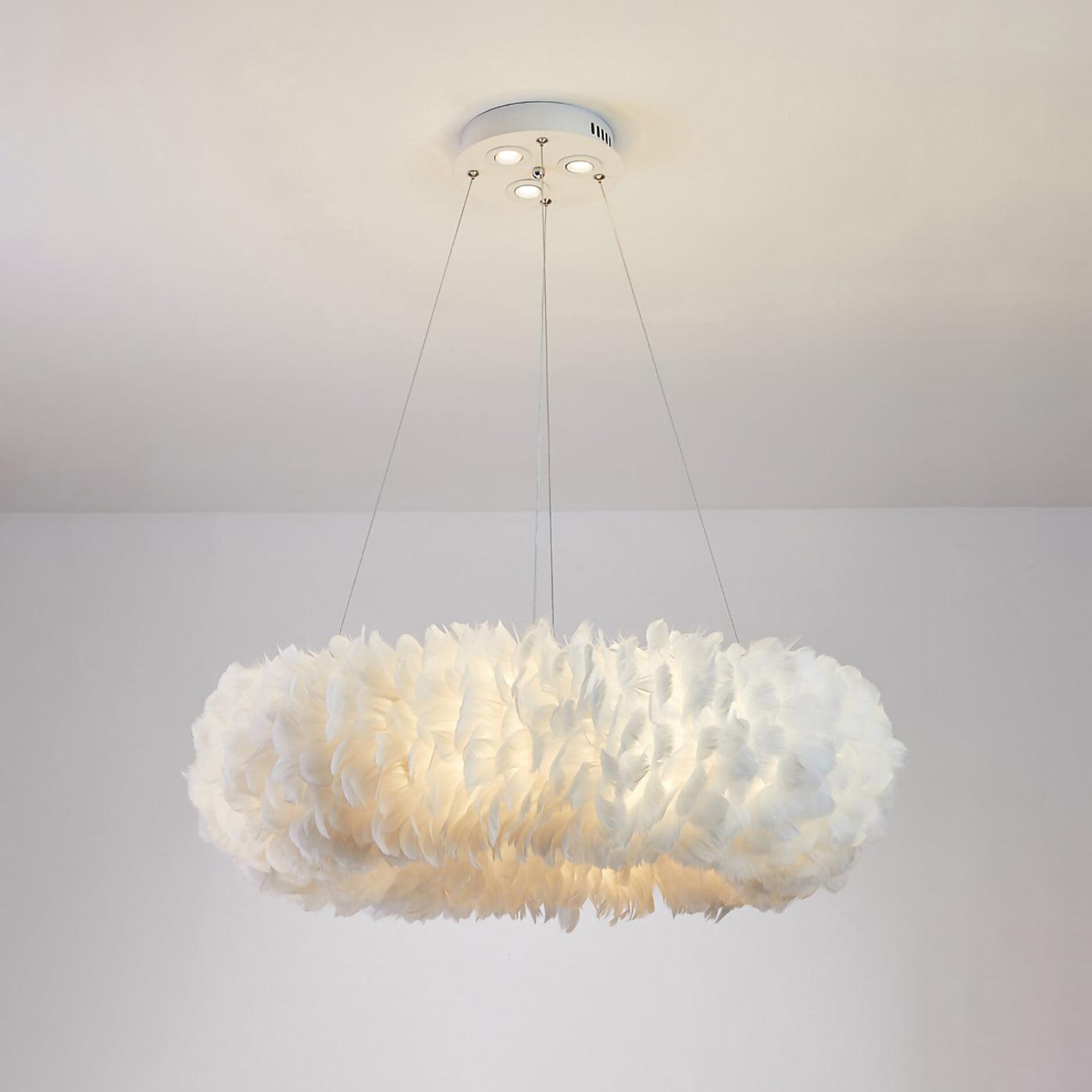 Lumara Feather Pendant Light