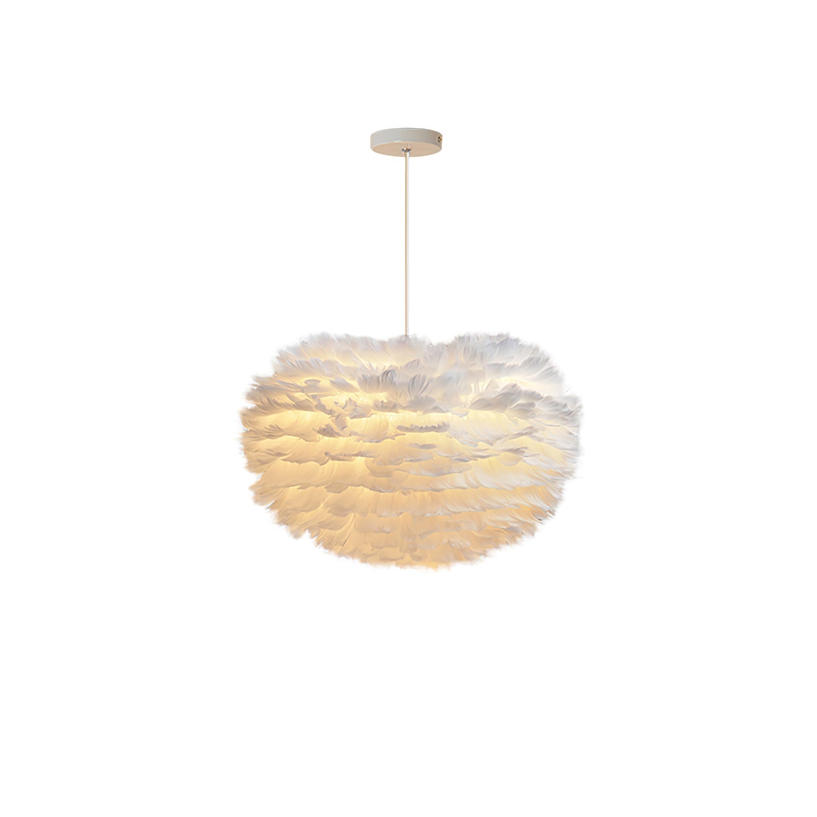 Lumara Feather Pendant Light