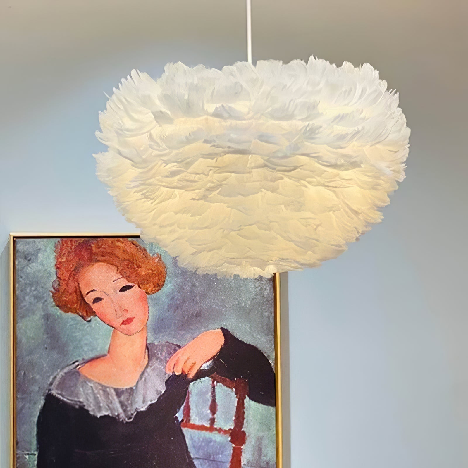 Lumara Feather Pendant Light