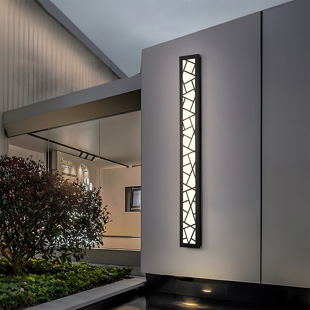 Blockshape Wall Light For Outside