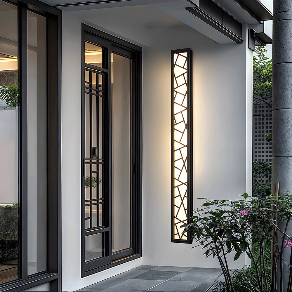 Blockshape Wall Light For Outside
