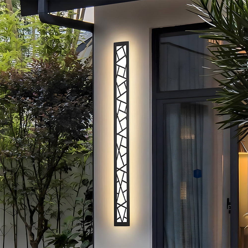 Blockshape Wall Light For Outside