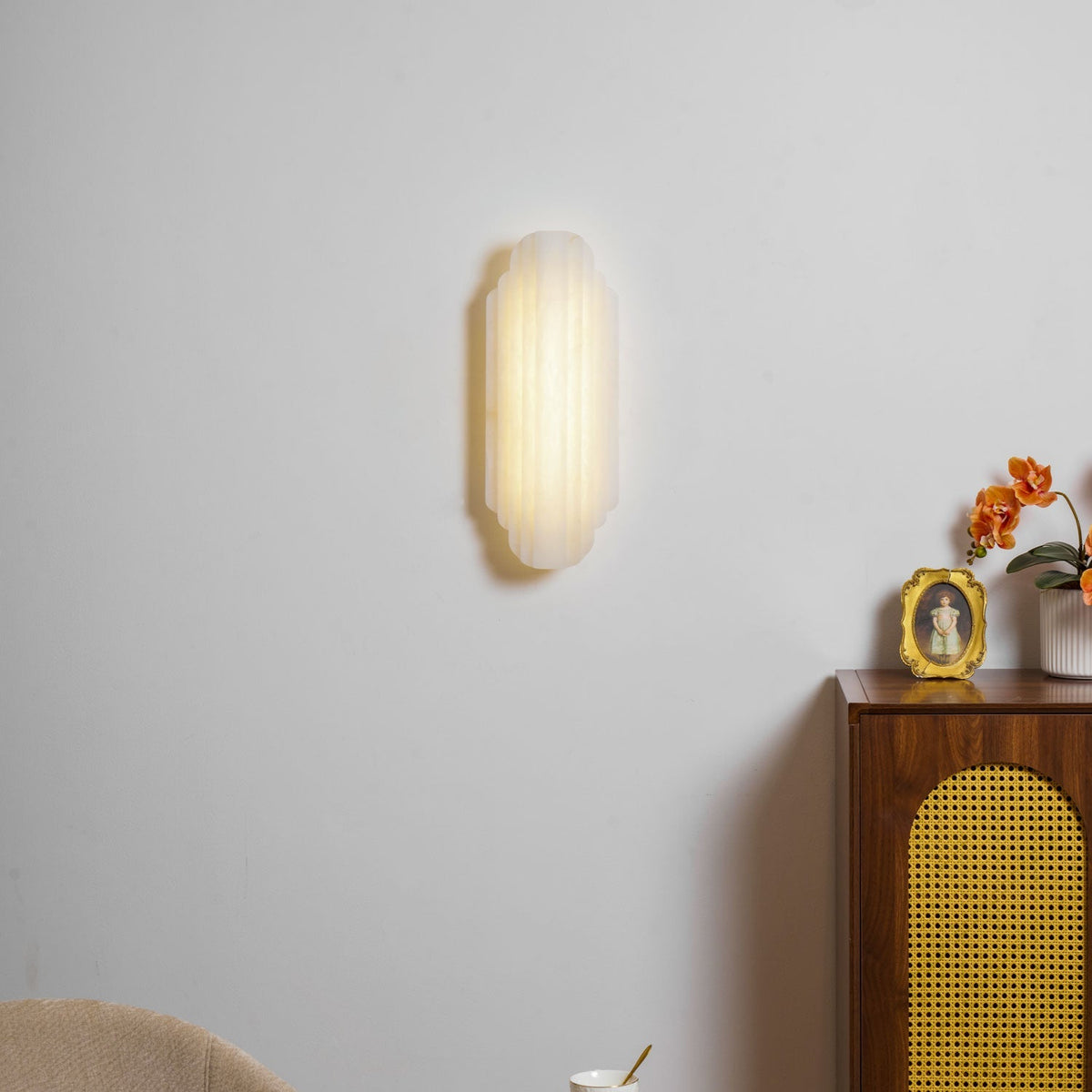 Estelle Alabaster Wall Sconce – detail 16