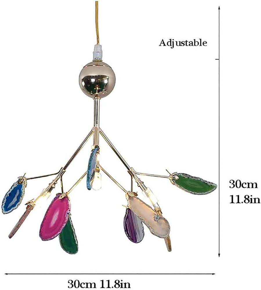 Sela Agate Stone Pendant Light
