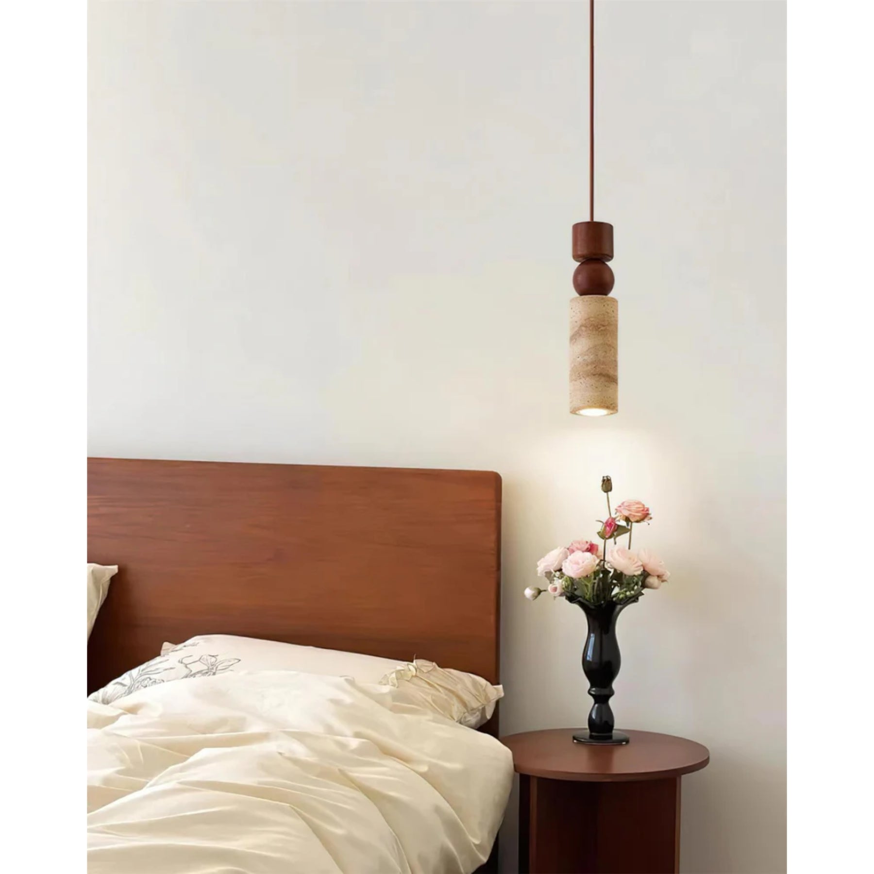 Norvello Travertine Pendant Light