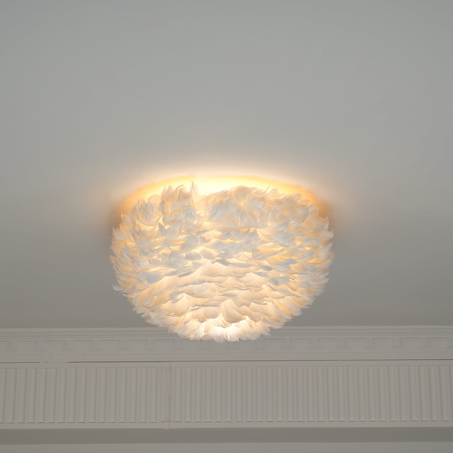 Feather Design Ceiling Light