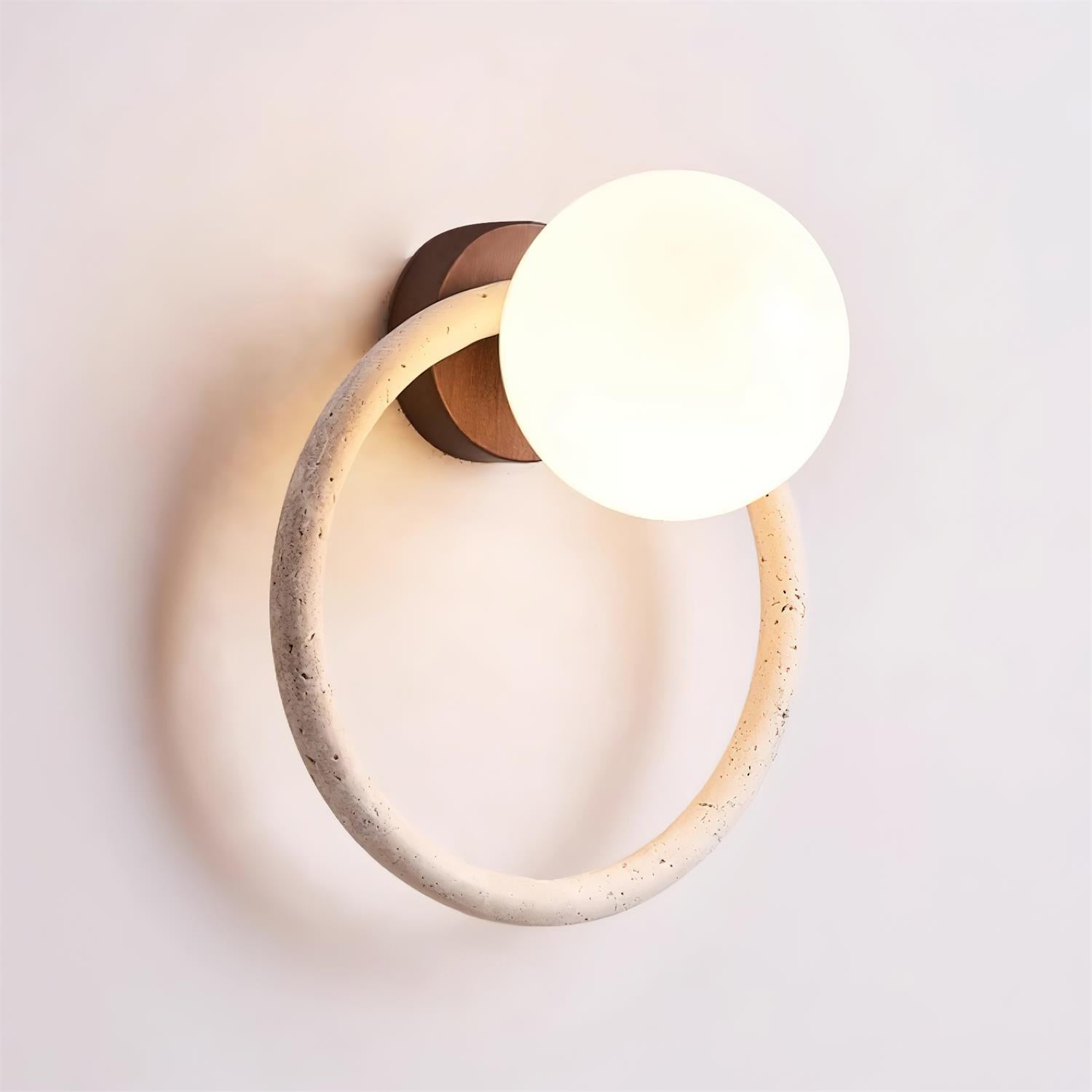 Felecora Natural Stone Wall Light