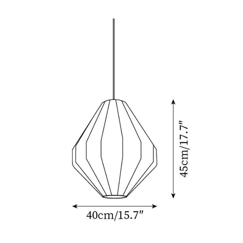 Filedaze Japandi Style Pendant Light