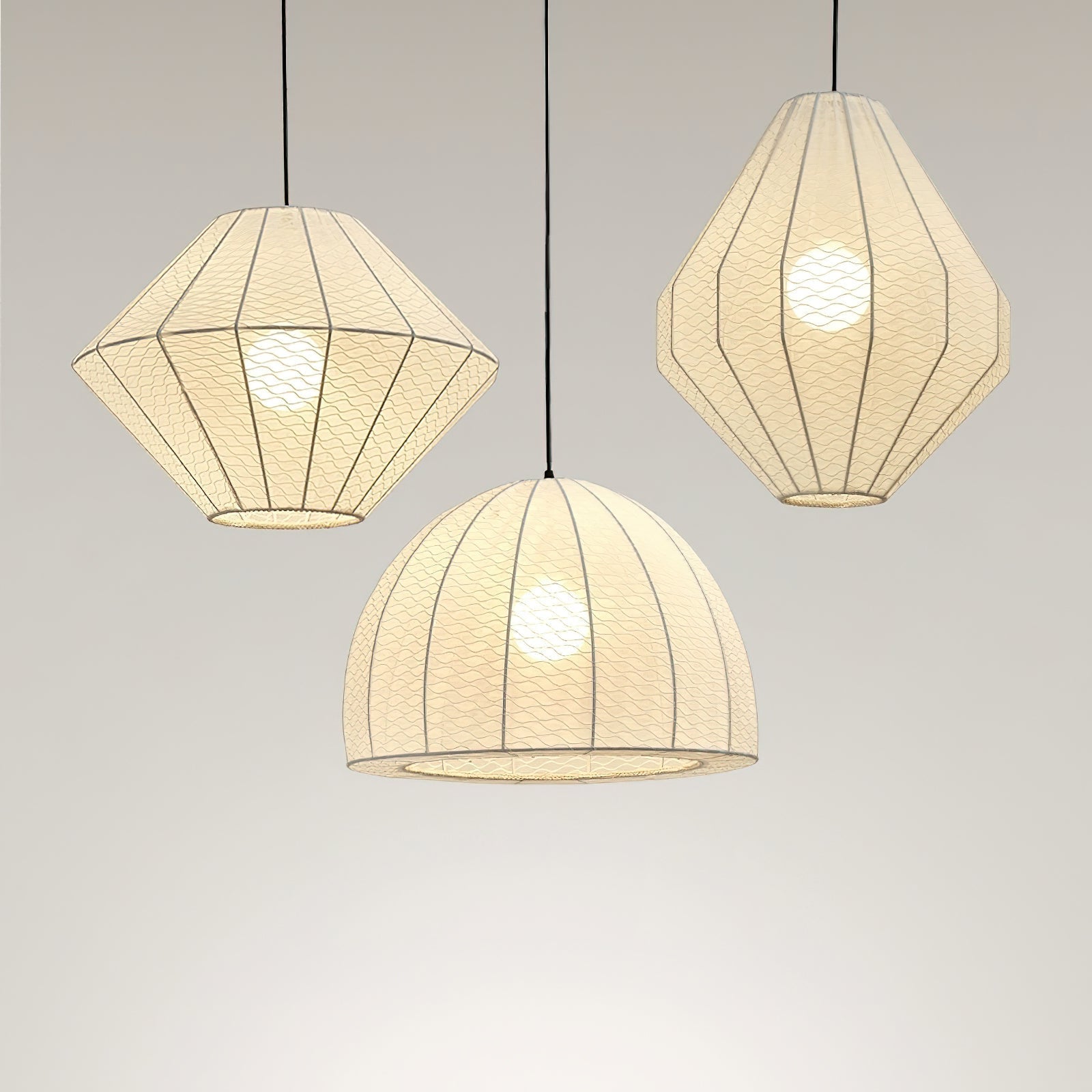 Filedaze Japandi Style Pendant Light