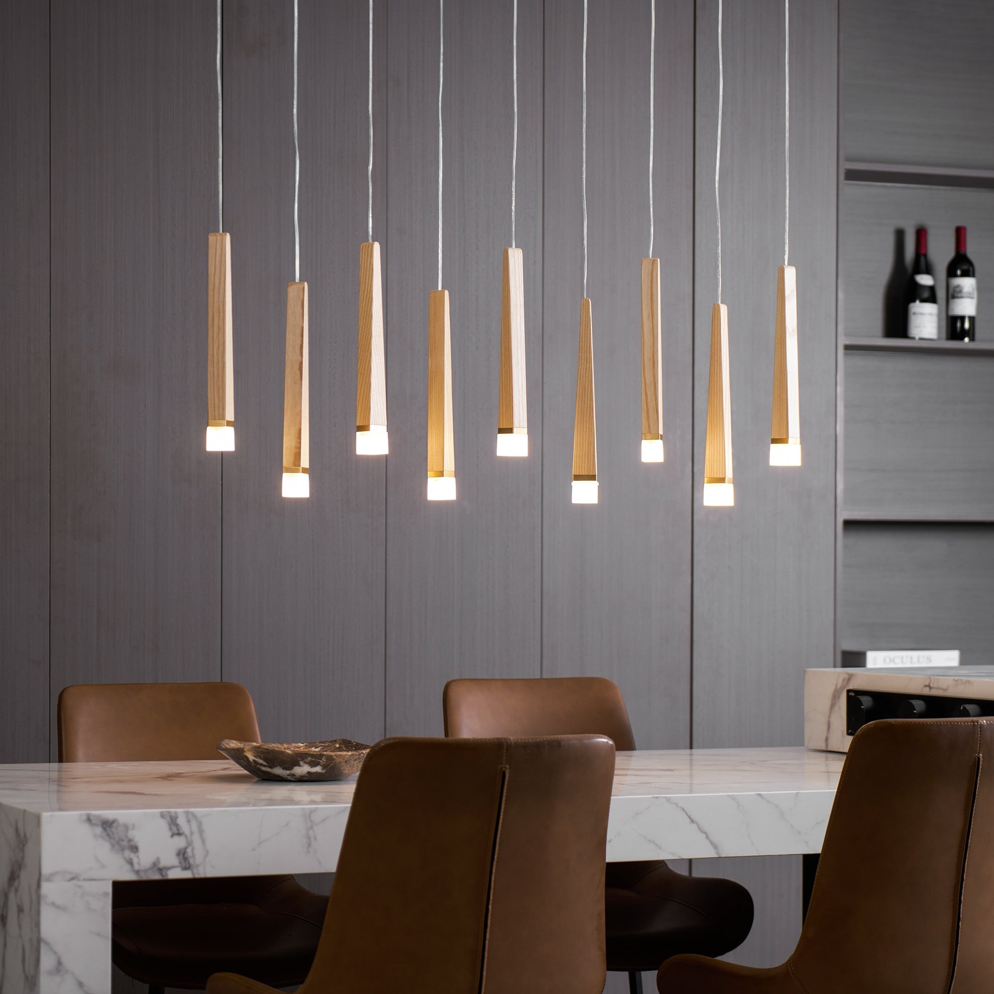Firelighter Pendant Light