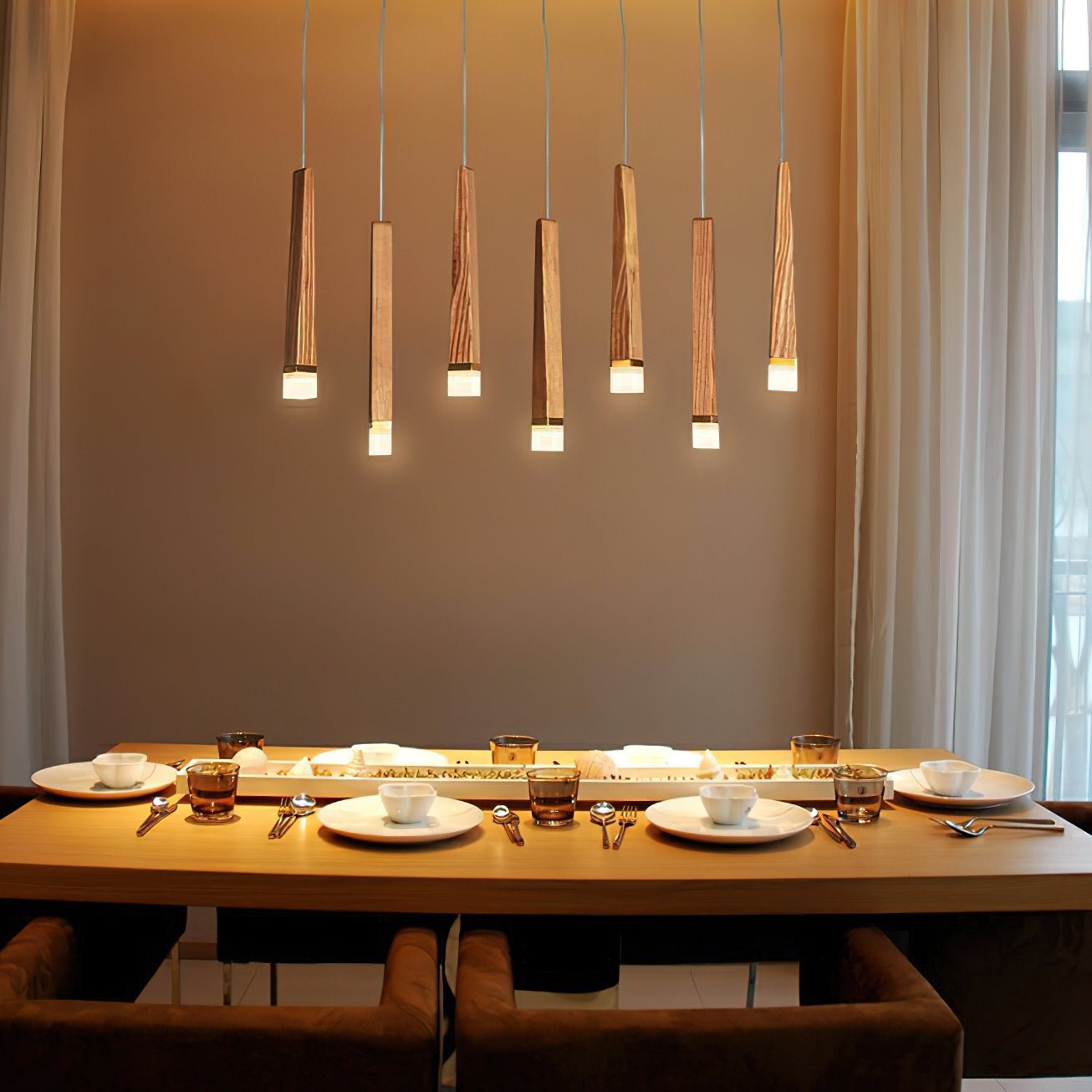 Firelighter Pendant Light