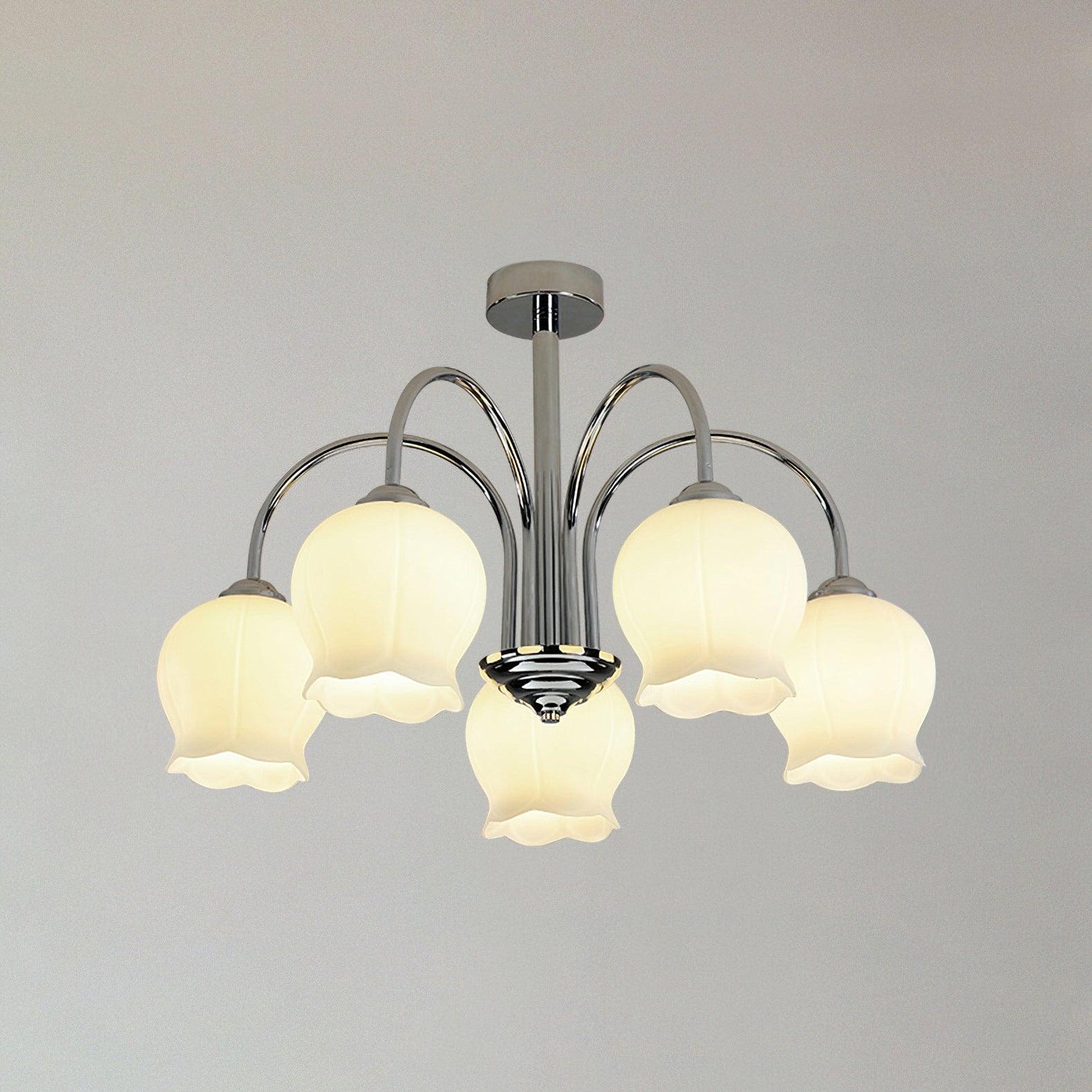 Foralle Tulip Ceiling Light With Tulip-Shaped Shades