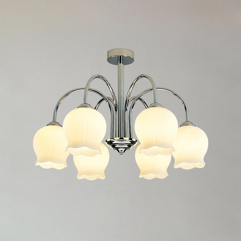 Foralle Tulip Ceiling Light With Tulip-Shaped Shades
