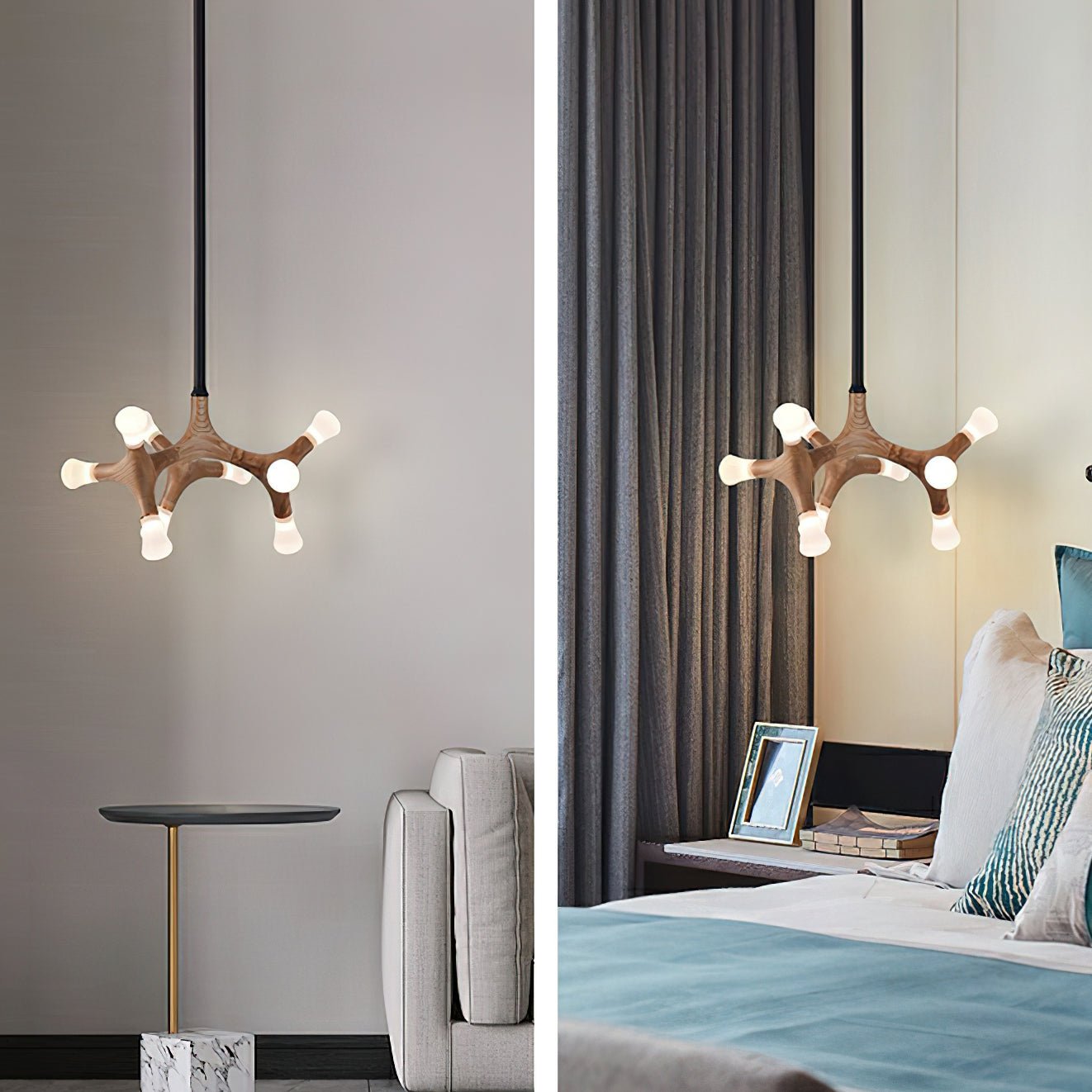 Bonewood Pendant Light