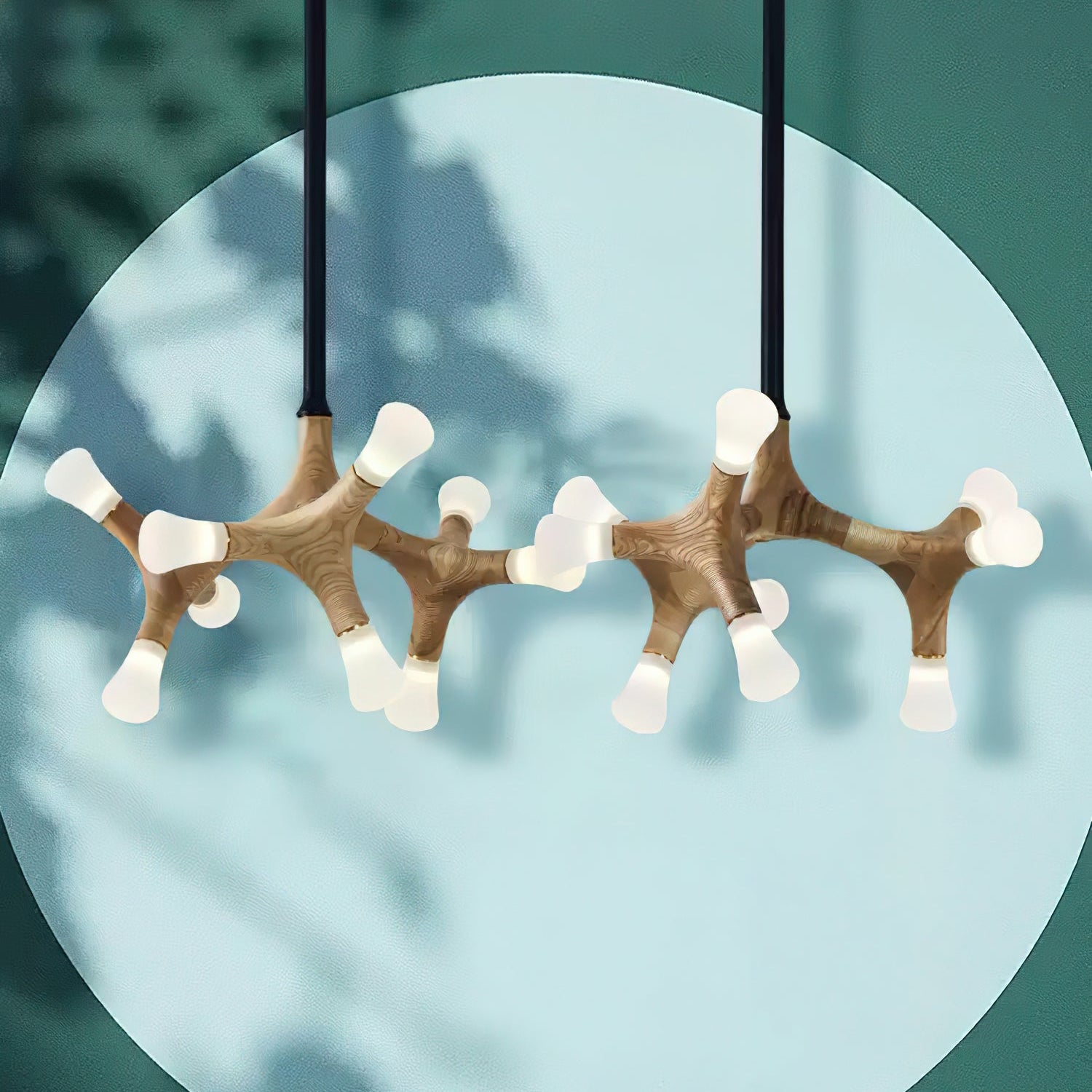 Bonewood Pendant Light