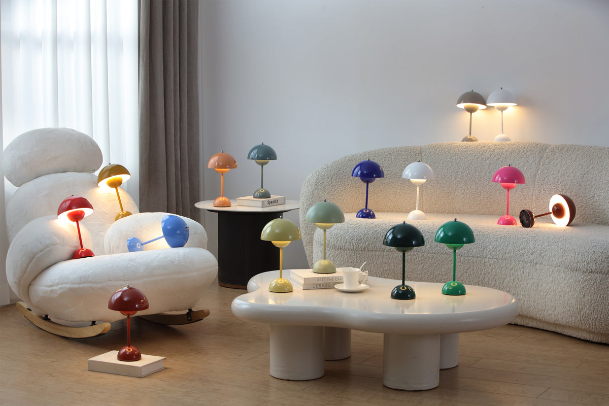 Evelia Mushroom Table Lamp