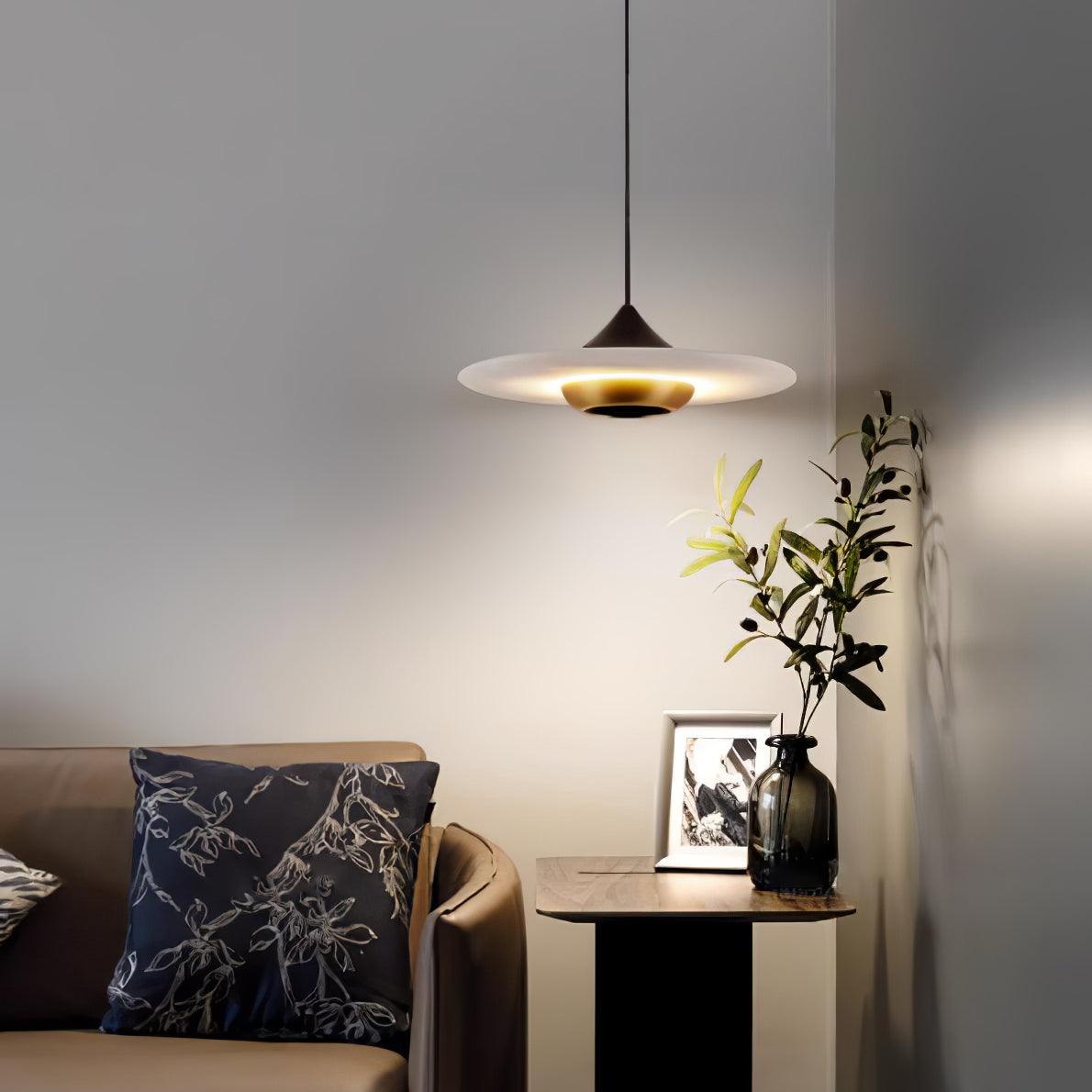 Plaque Pendant Light