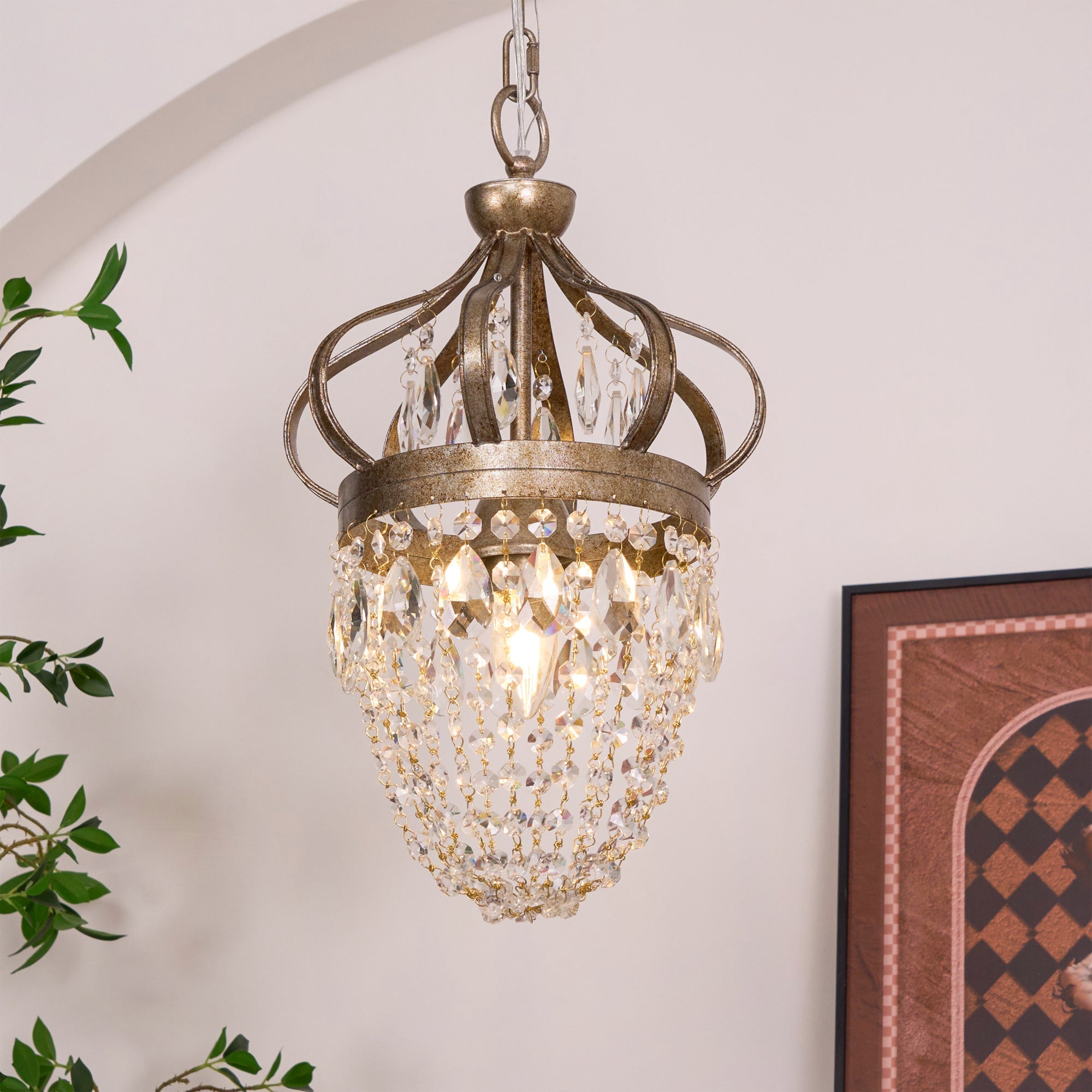 Quinnoel Tear Drop Chandelier
