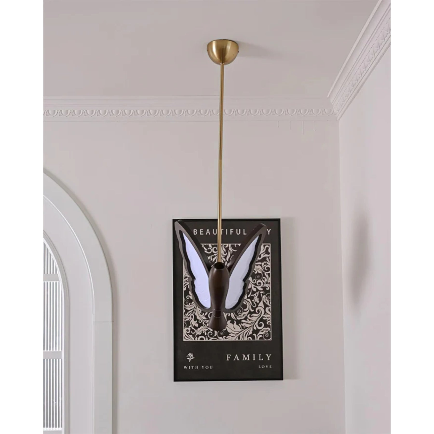 Misty Butterfly Pendant Light