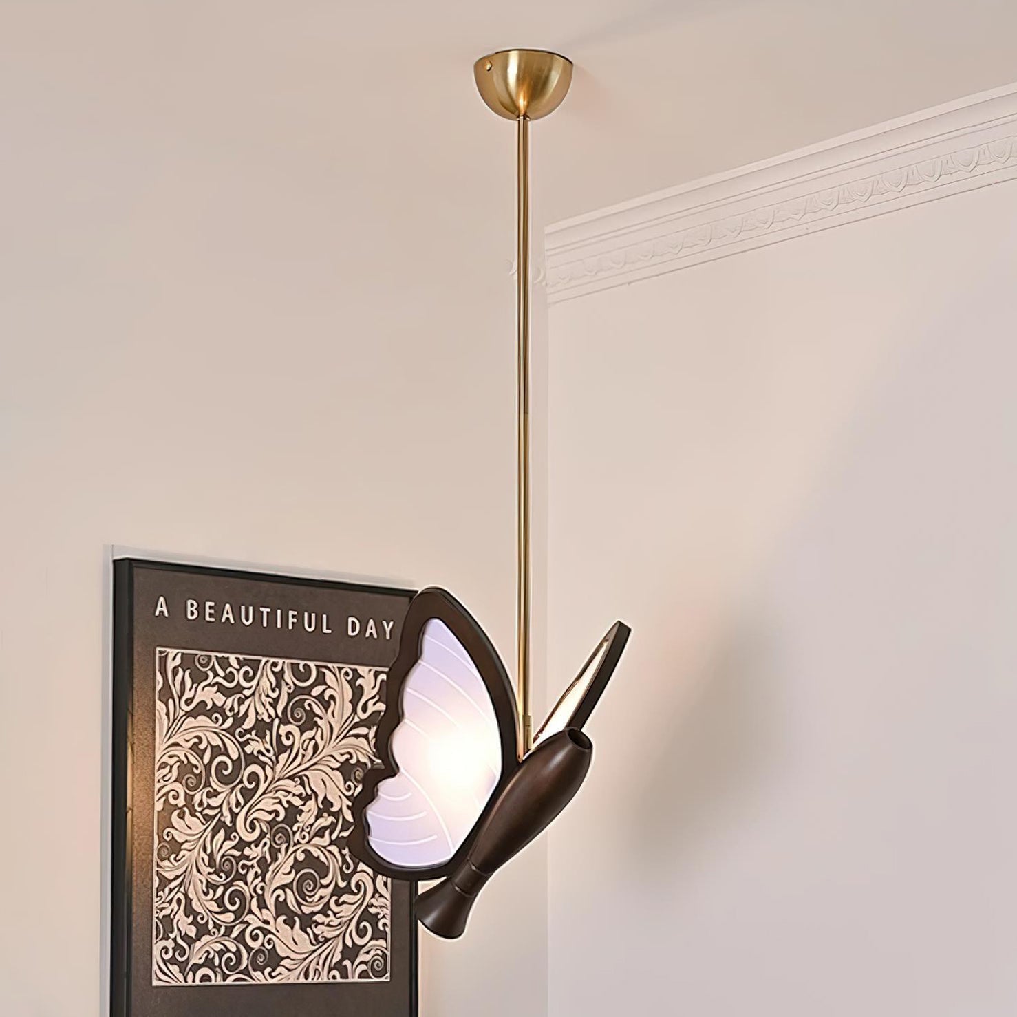 Misty Butterfly Pendant Light