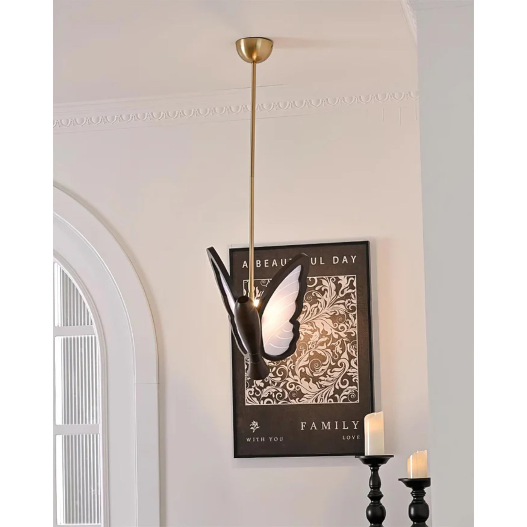 Misty Butterfly Pendant Light