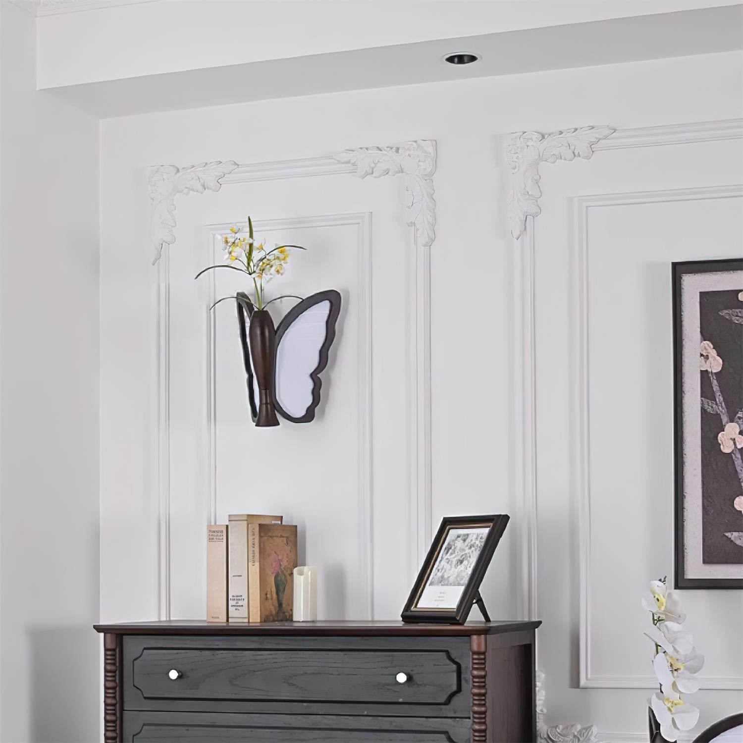Misty Butterfly Wall Light
