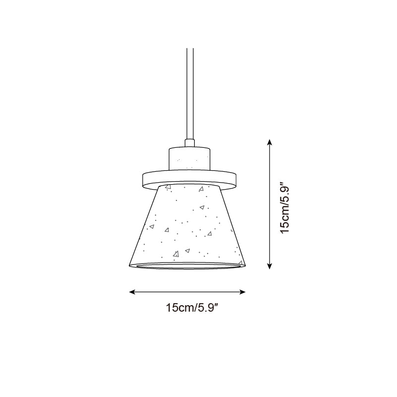 Kentumo Natural Stone Pendant Light