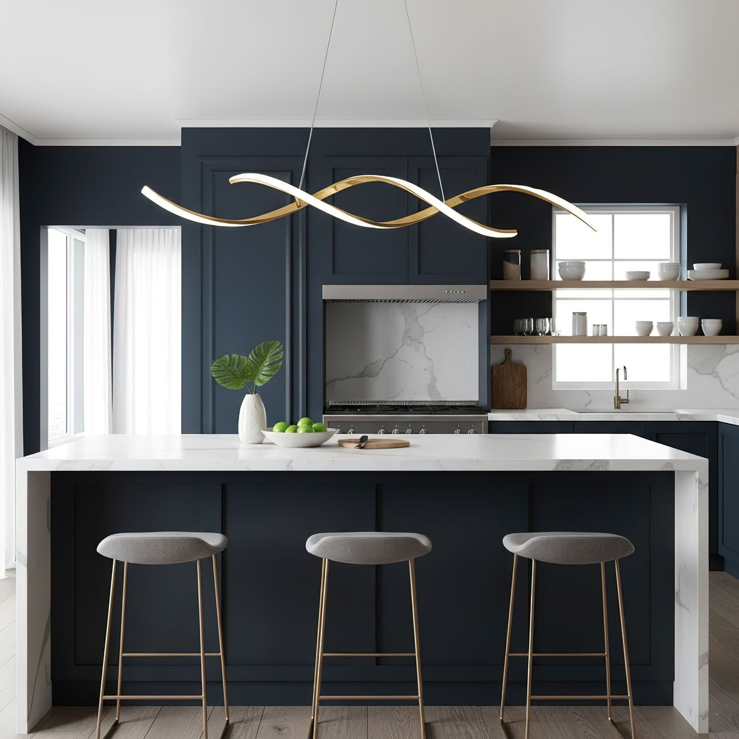 Luos Wave Pendant Light